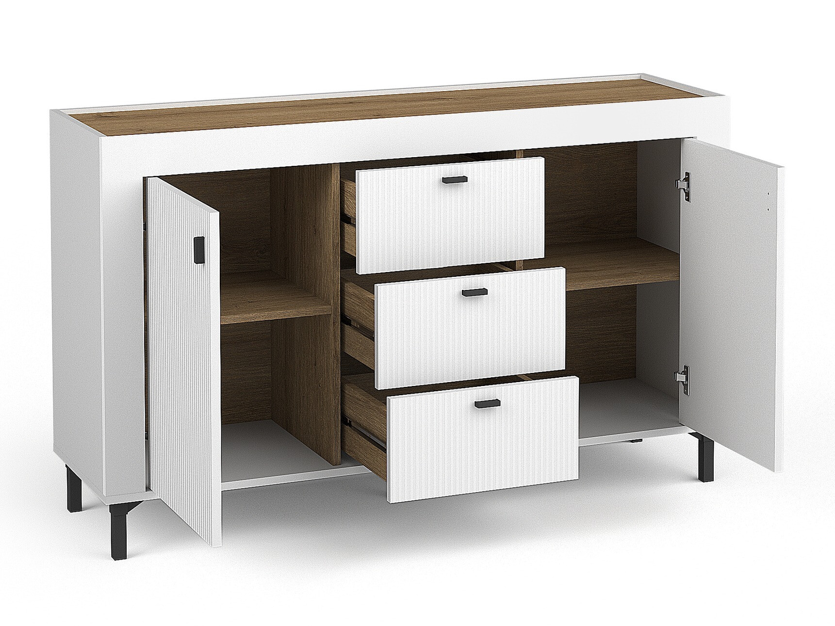 Komoda s fiokama Mormavu 103 (Mat belo)
