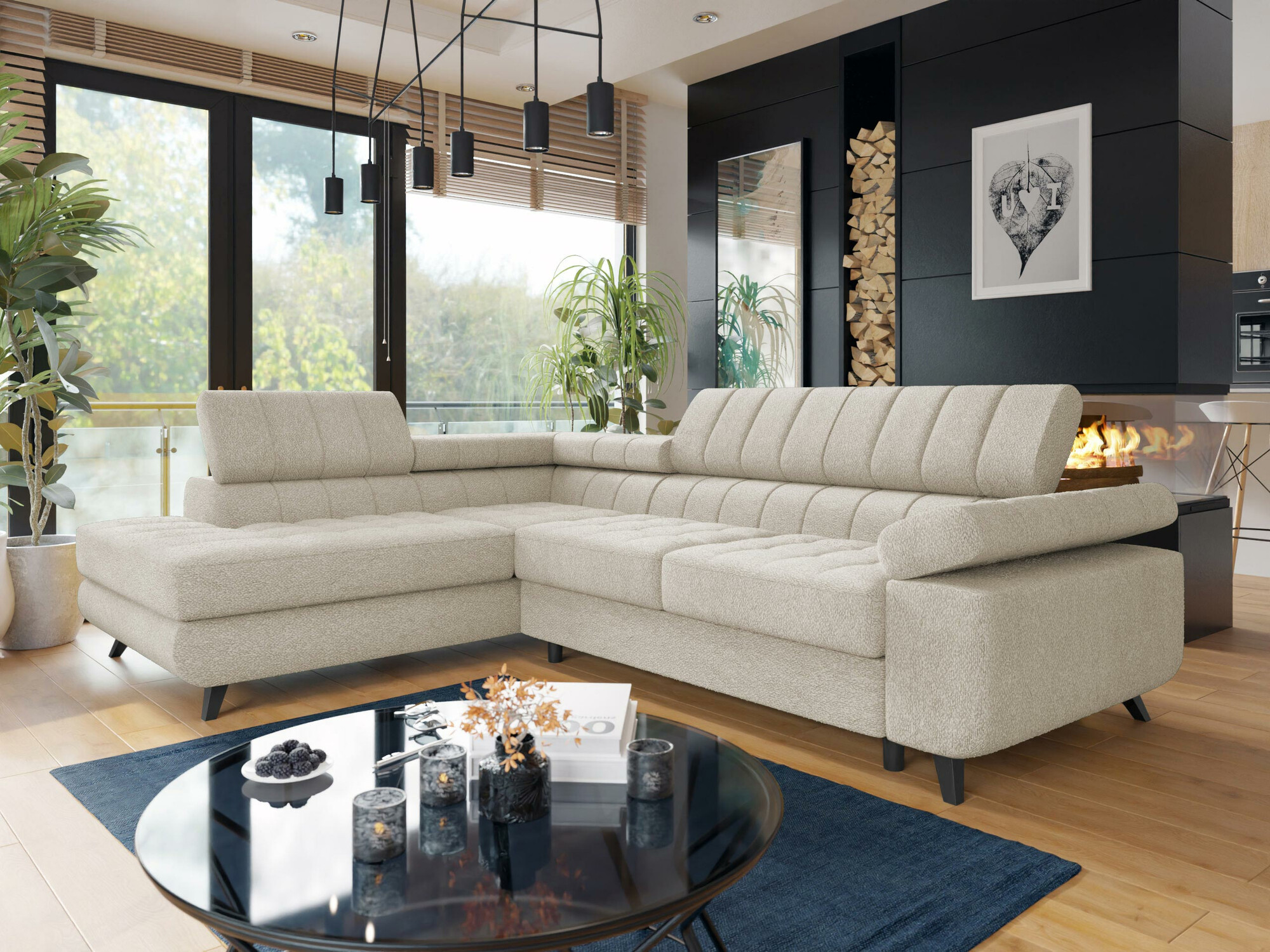 Ugaona sofa Comfivo 207 (Baloo 2074)