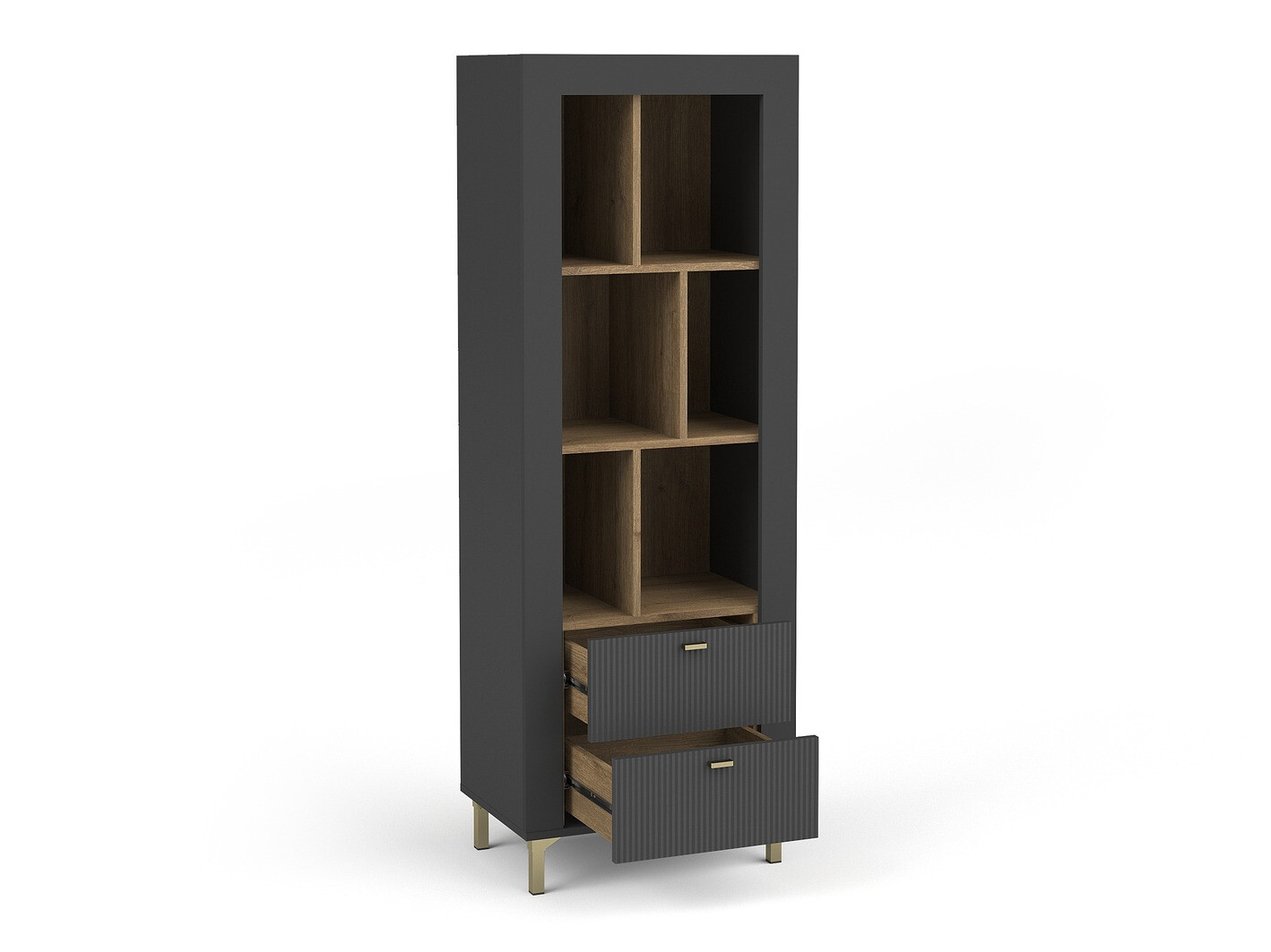 Polica Mormavu 102 (Mat crna)