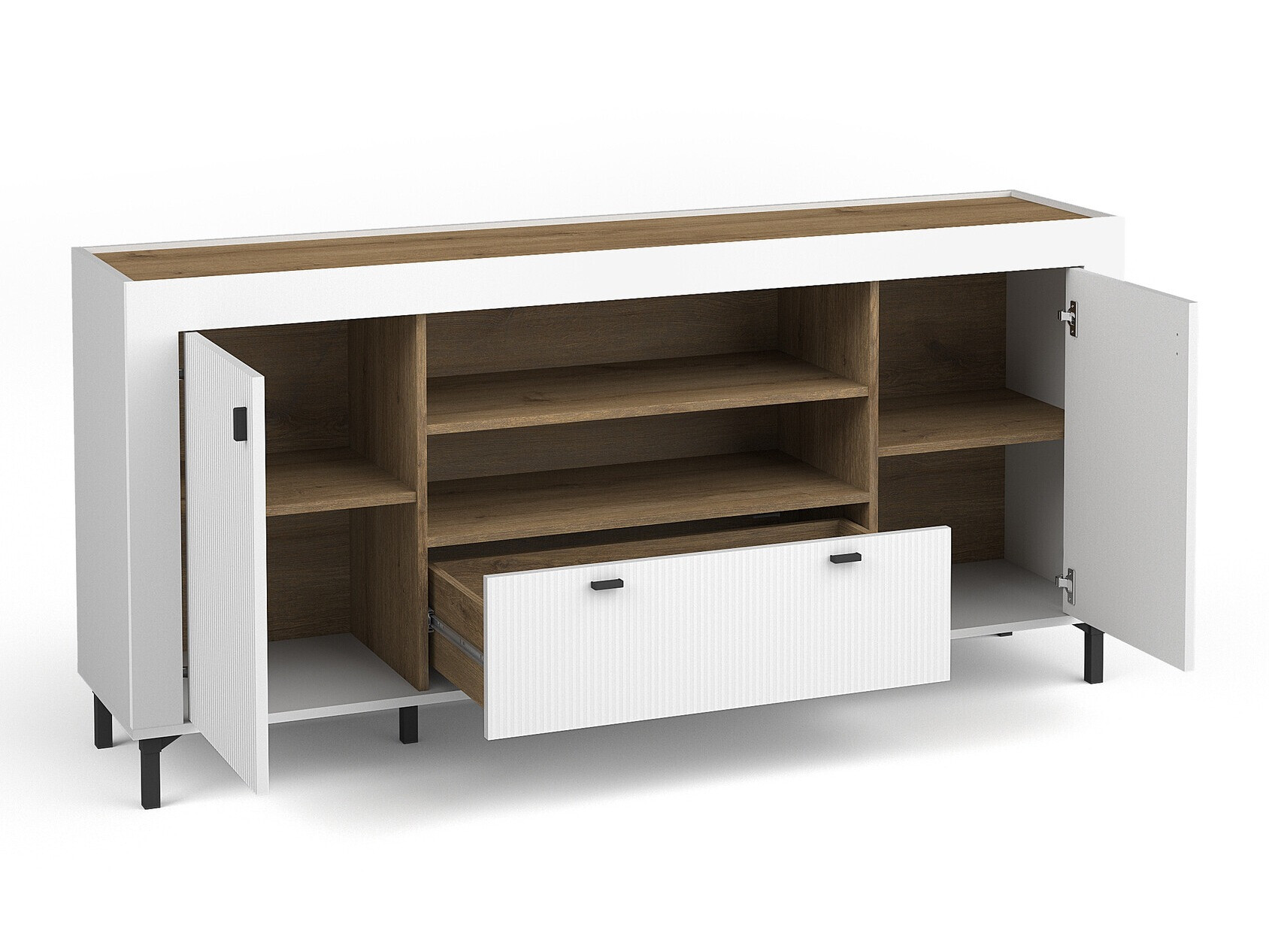 Komoda Mormavu 110 (Mat belo)