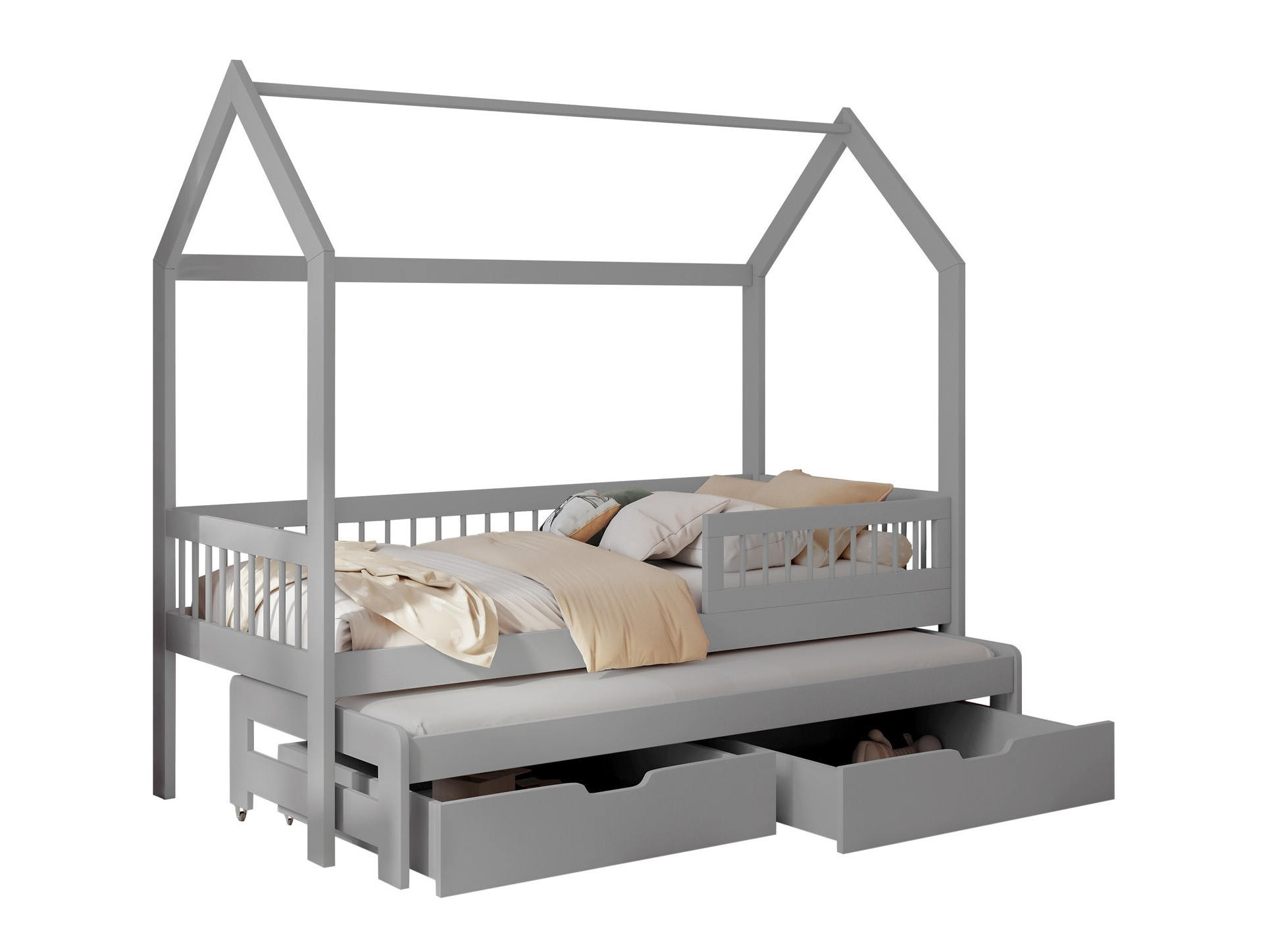 Krevet Henderson 166 (Sivo)