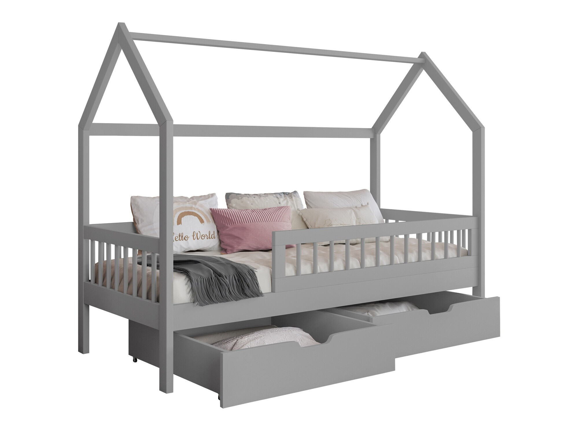 Krevet Henderson 167 (Sivo)