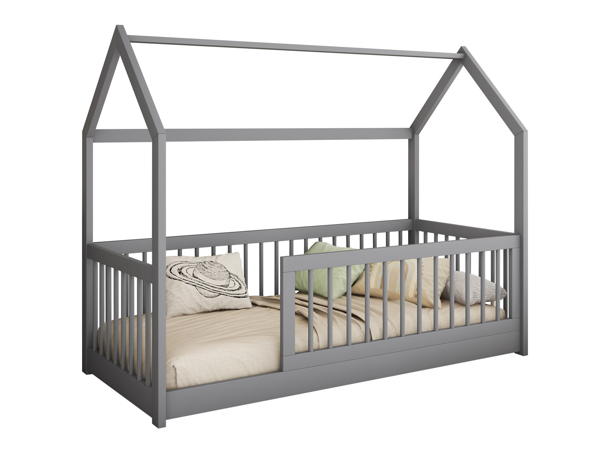 Krevet Henderson 168 (Sivo)