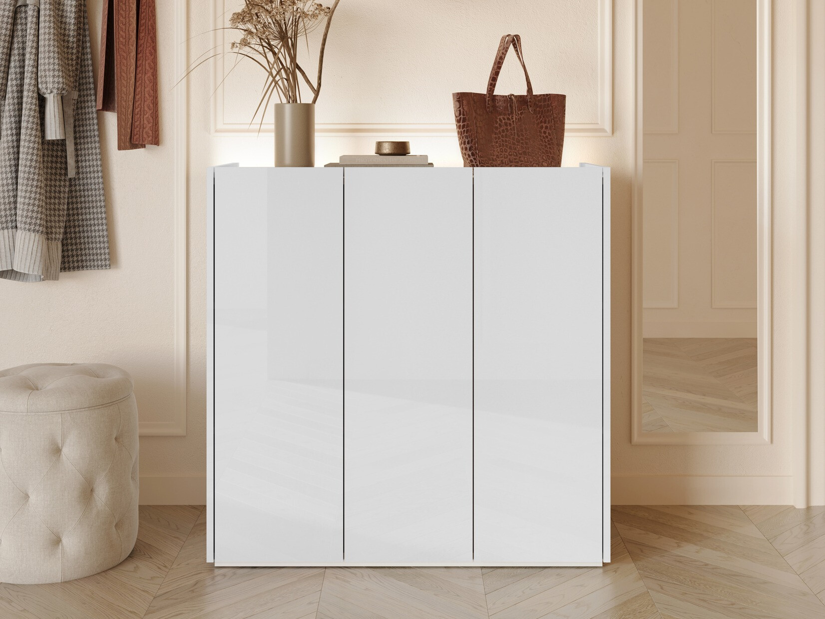 Ormarić Fresno 149 (Sjajno belo)