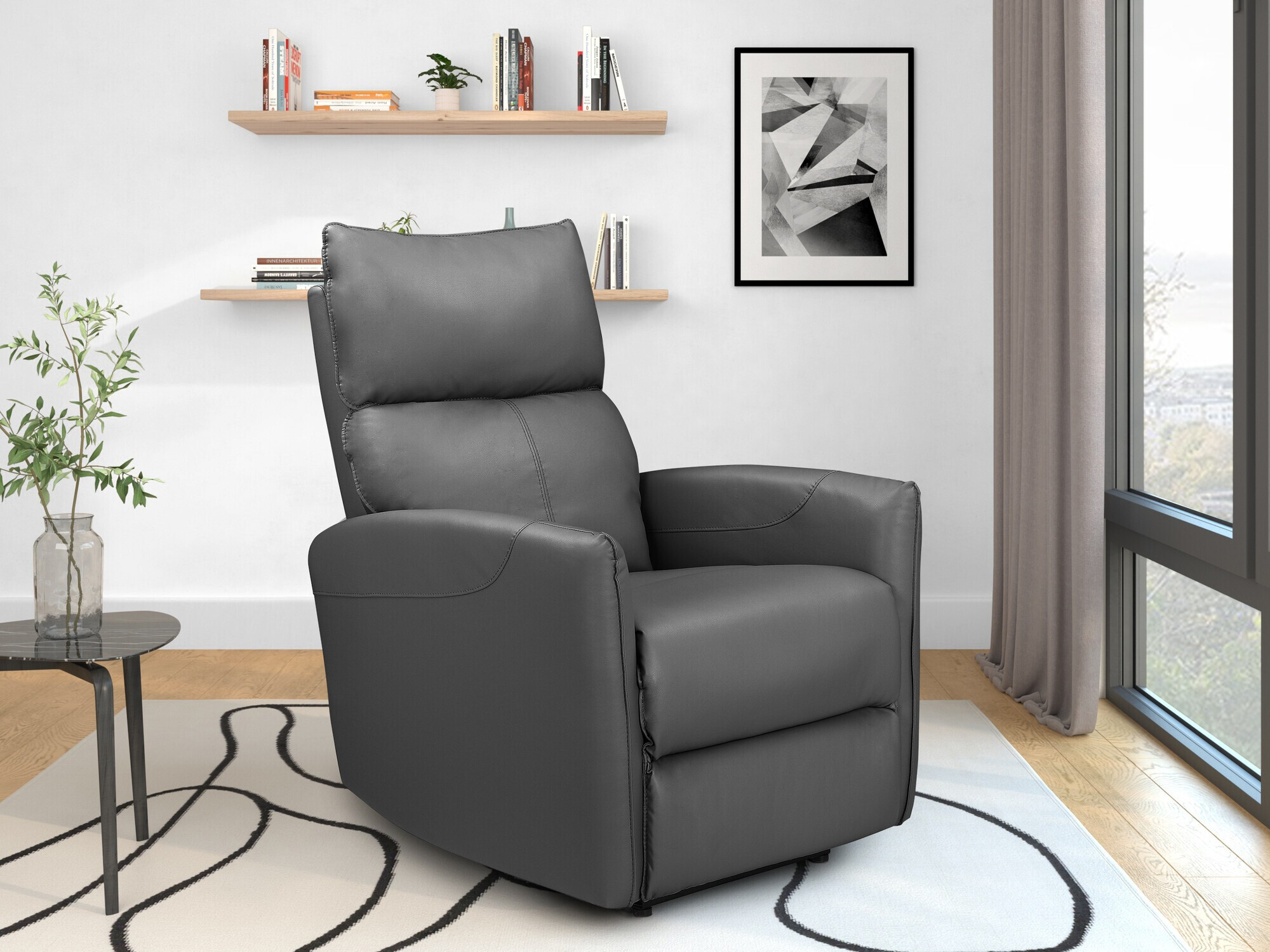 Relaks fotelja Denton 1338 (Antracit)