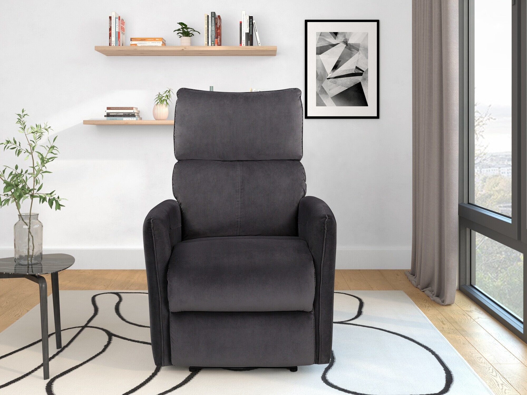 Relaks fotelja Denton 1339 (Antracit)