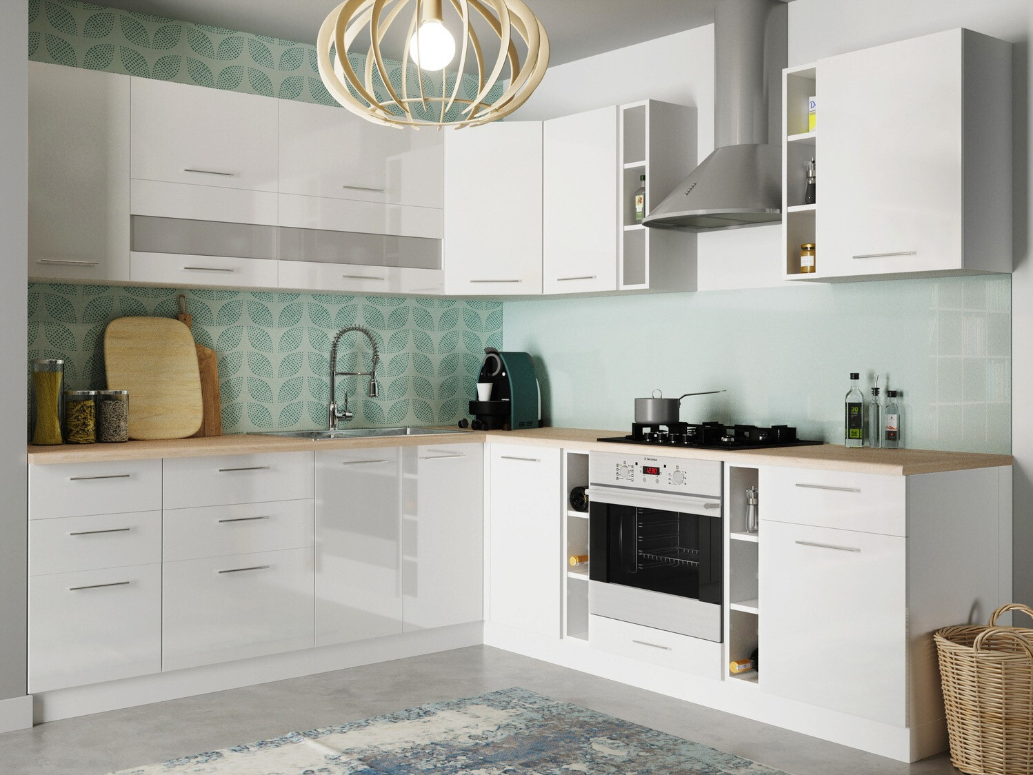 Vrata mašine za pranje posuđa Tiffa White 136