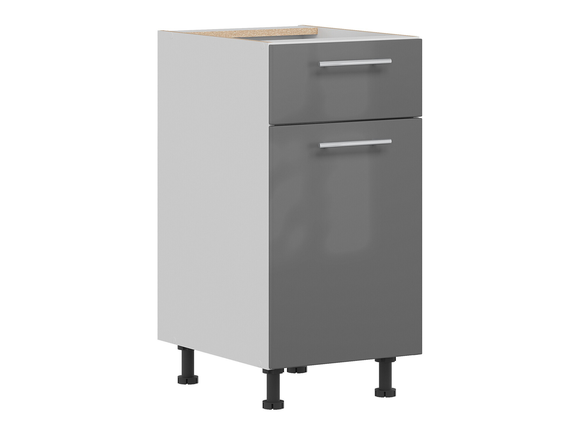 Modularni ormar sa fiokom i vratima Tiffa Grey 138