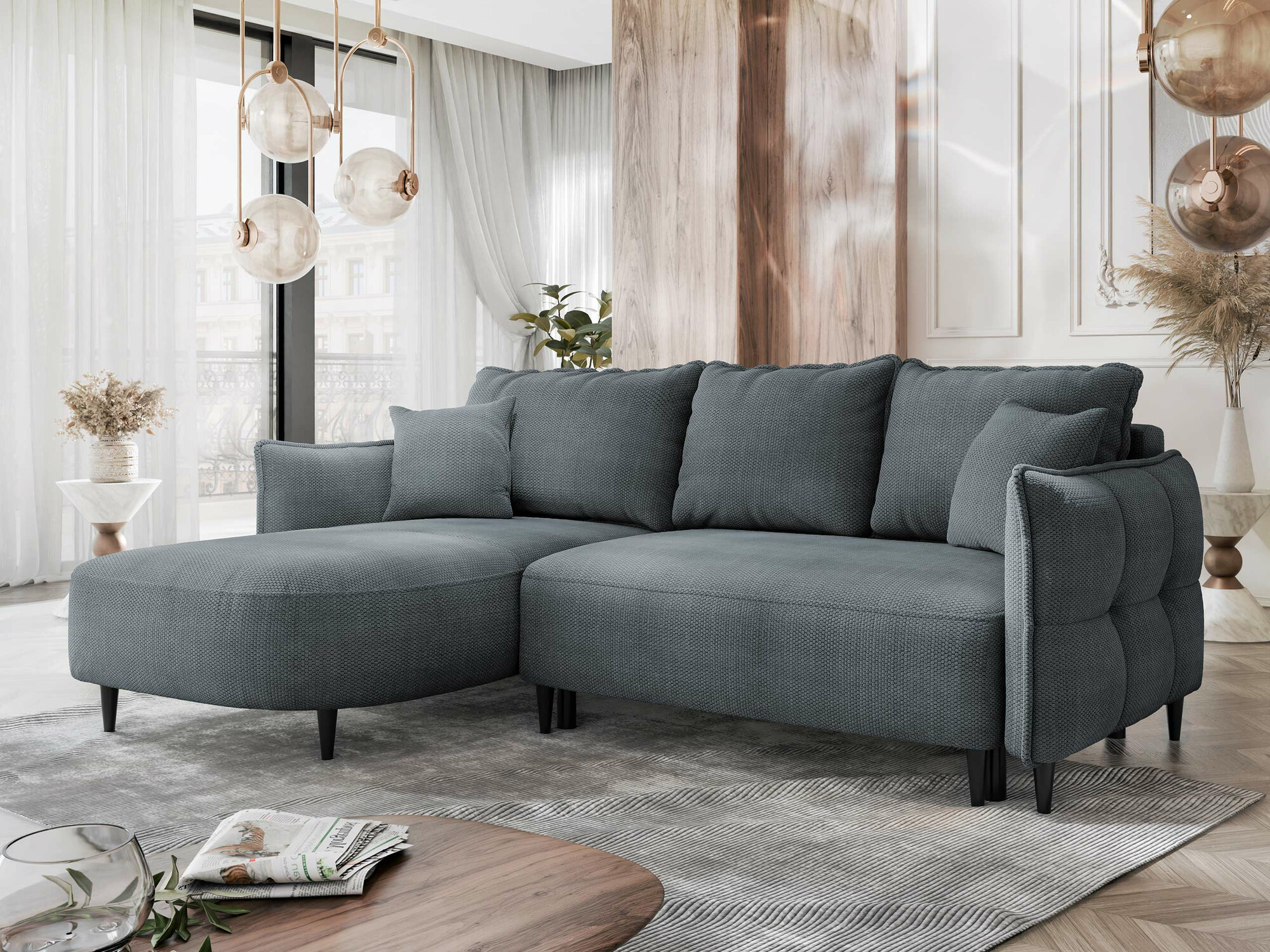 Ugaona sofa TrendyNest 101 (Onega 07)