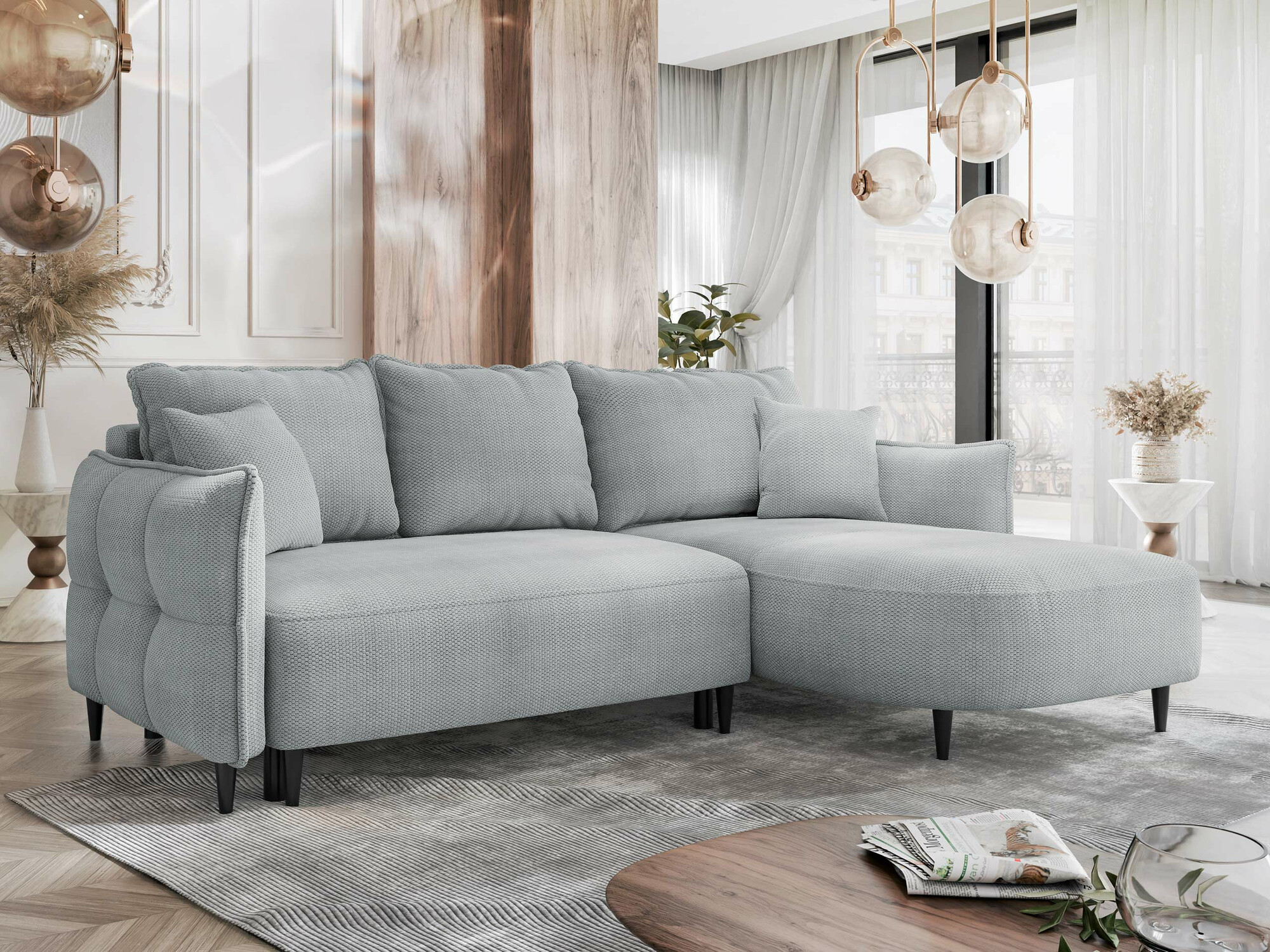 Ugaona sofa TrendyNest 101 (Onega 08)