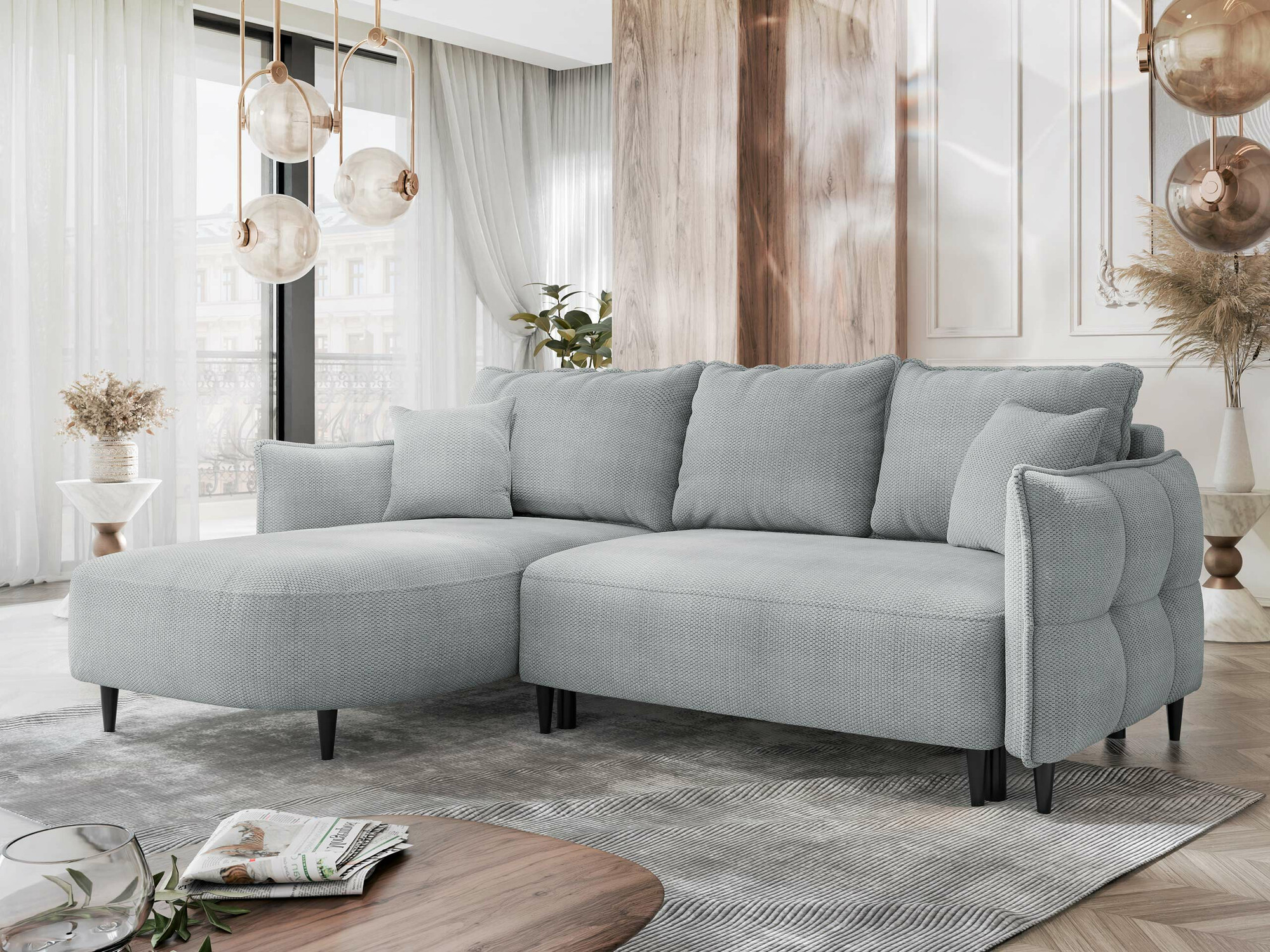 Ugaona sofa TrendyNest 101 (Onega 08)