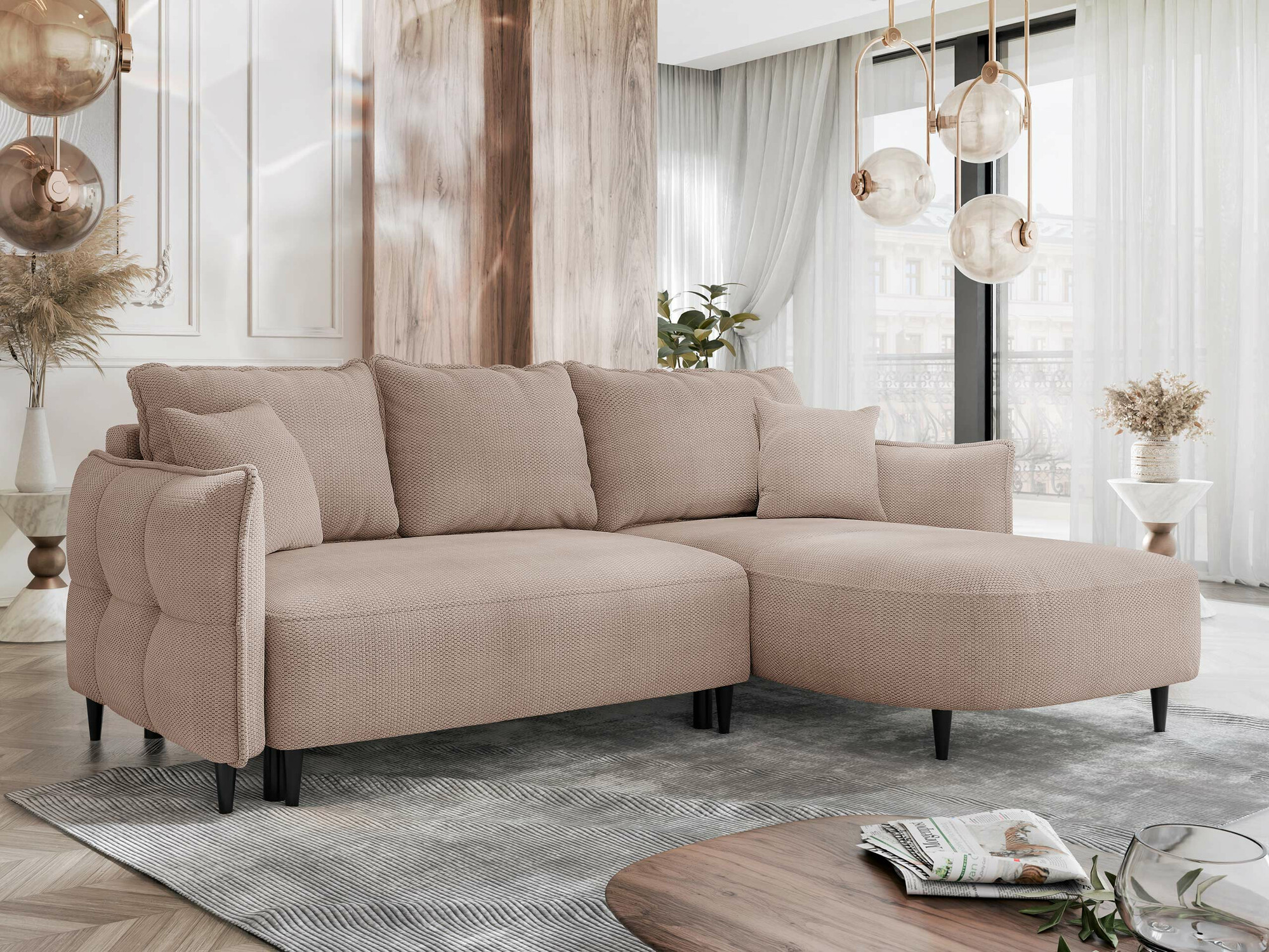Ugaona sofa TrendyNest 101 (Onega 15)