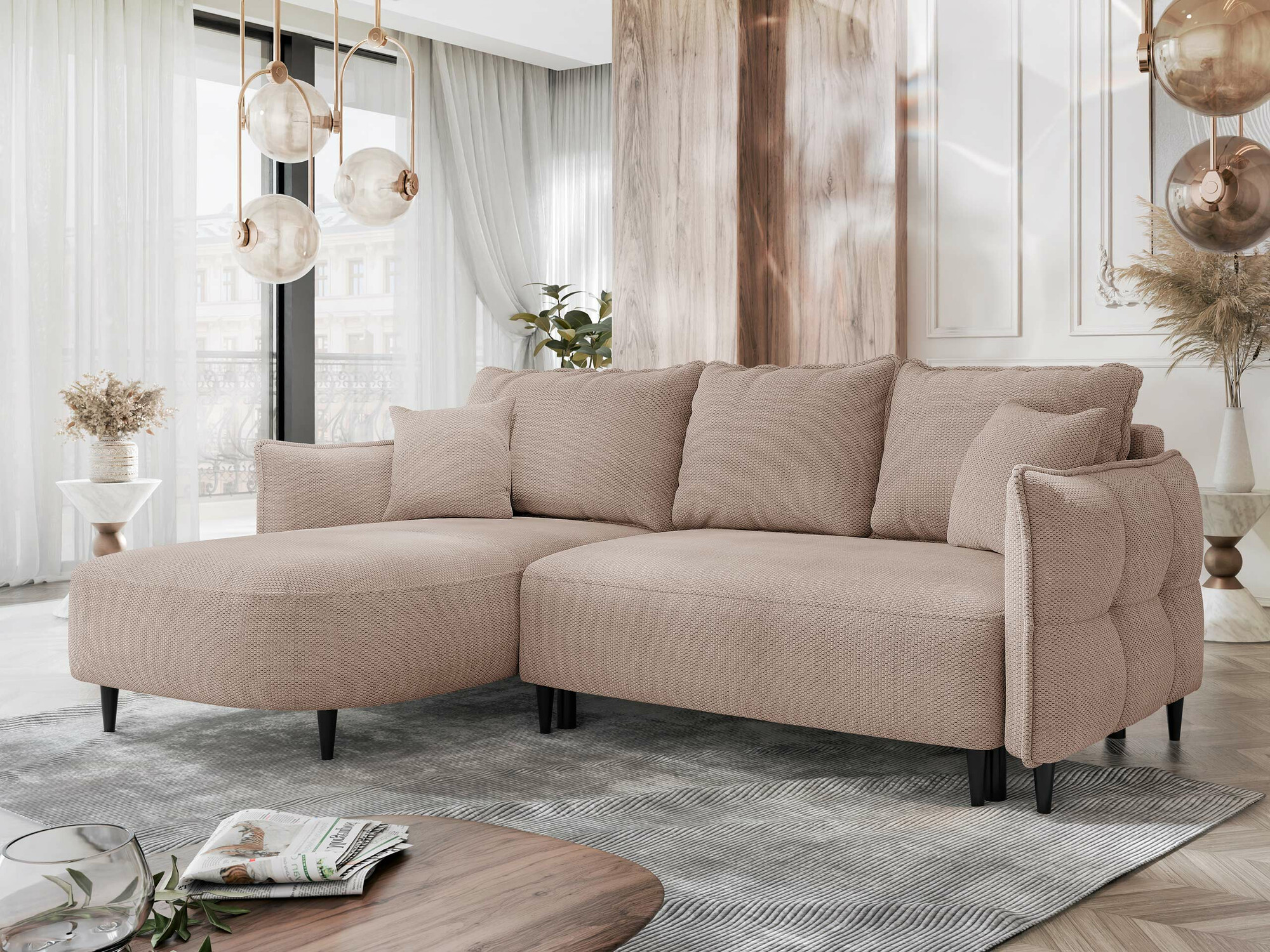 Ugaona sofa TrendyNest 101 (Onega 15)