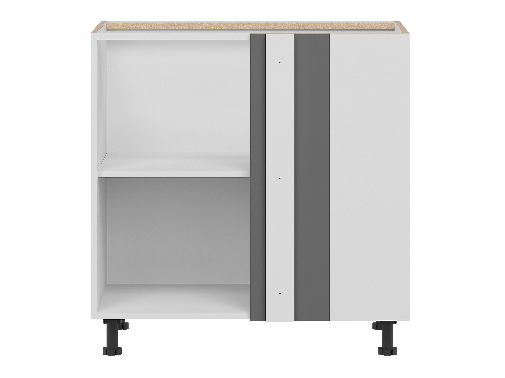 Modularni ugaoni ormarić Tiffa Grey 144