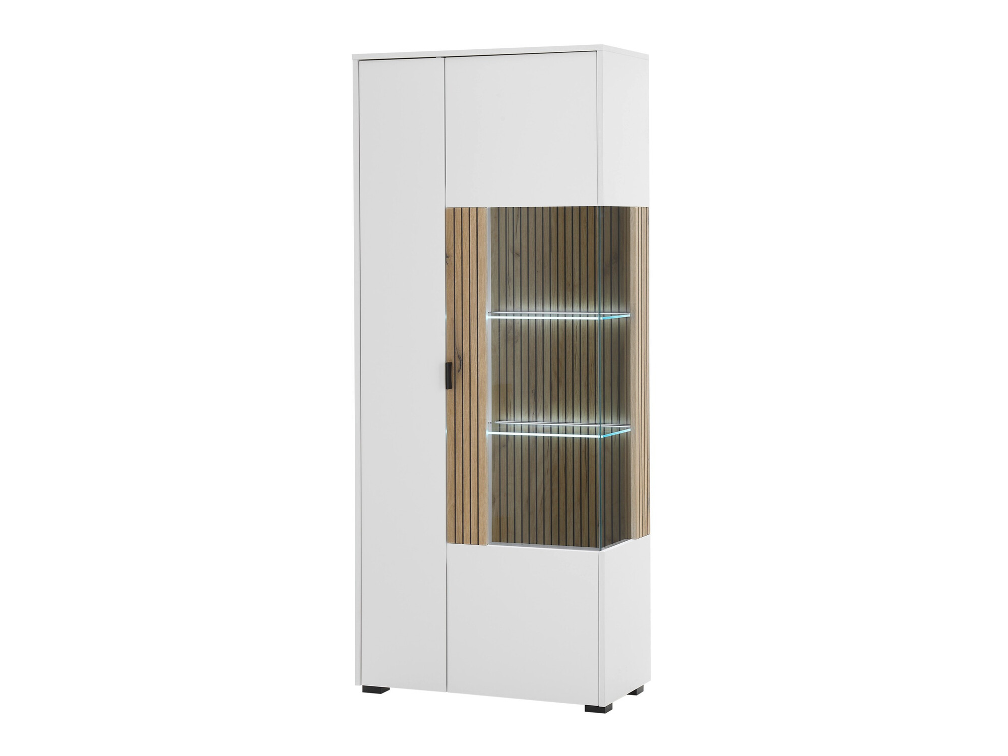 Polica Belmelu 103 (Belo + Hrast)
