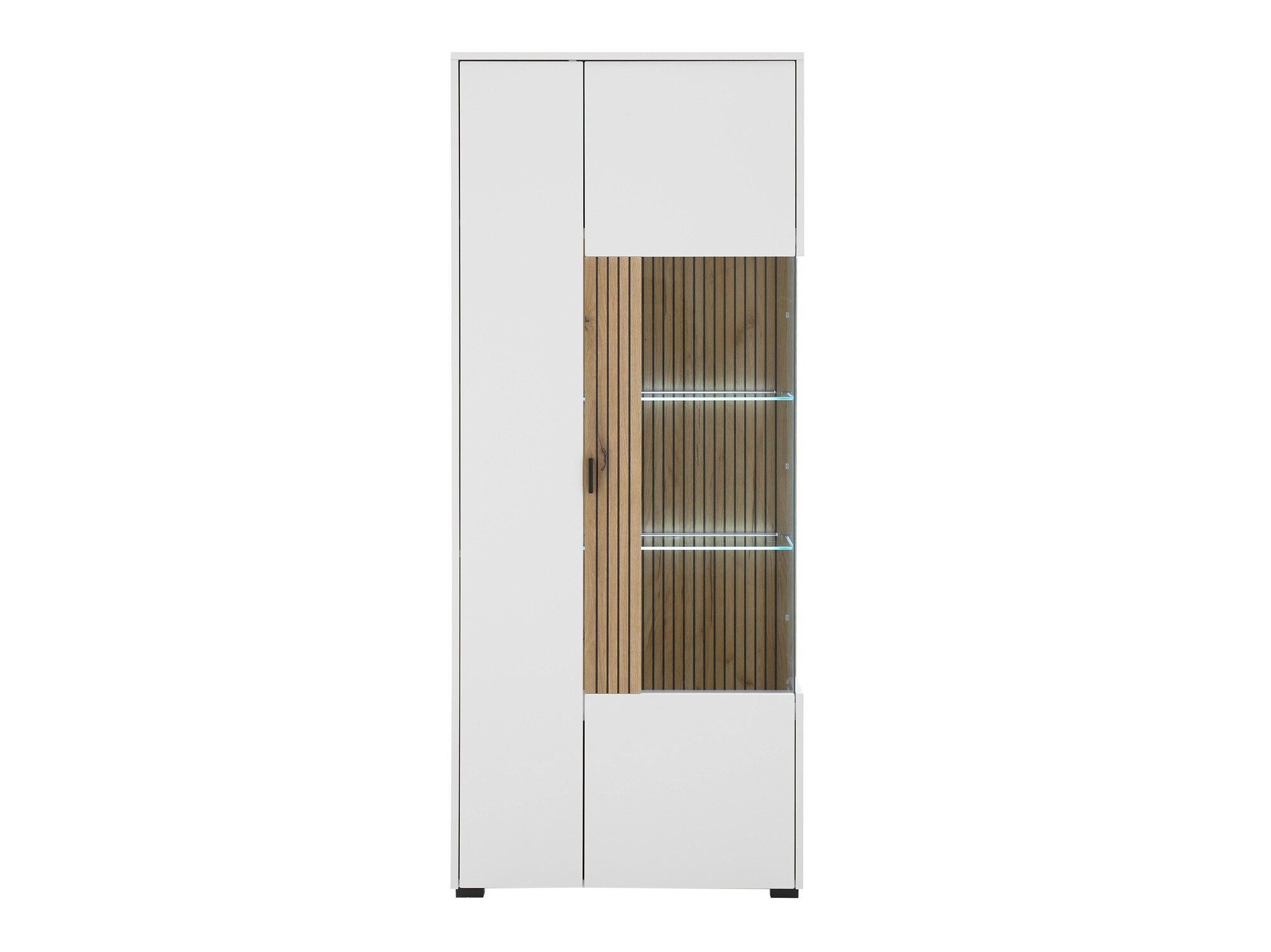 Polica Belmelu 103 (Belo + Hrast)