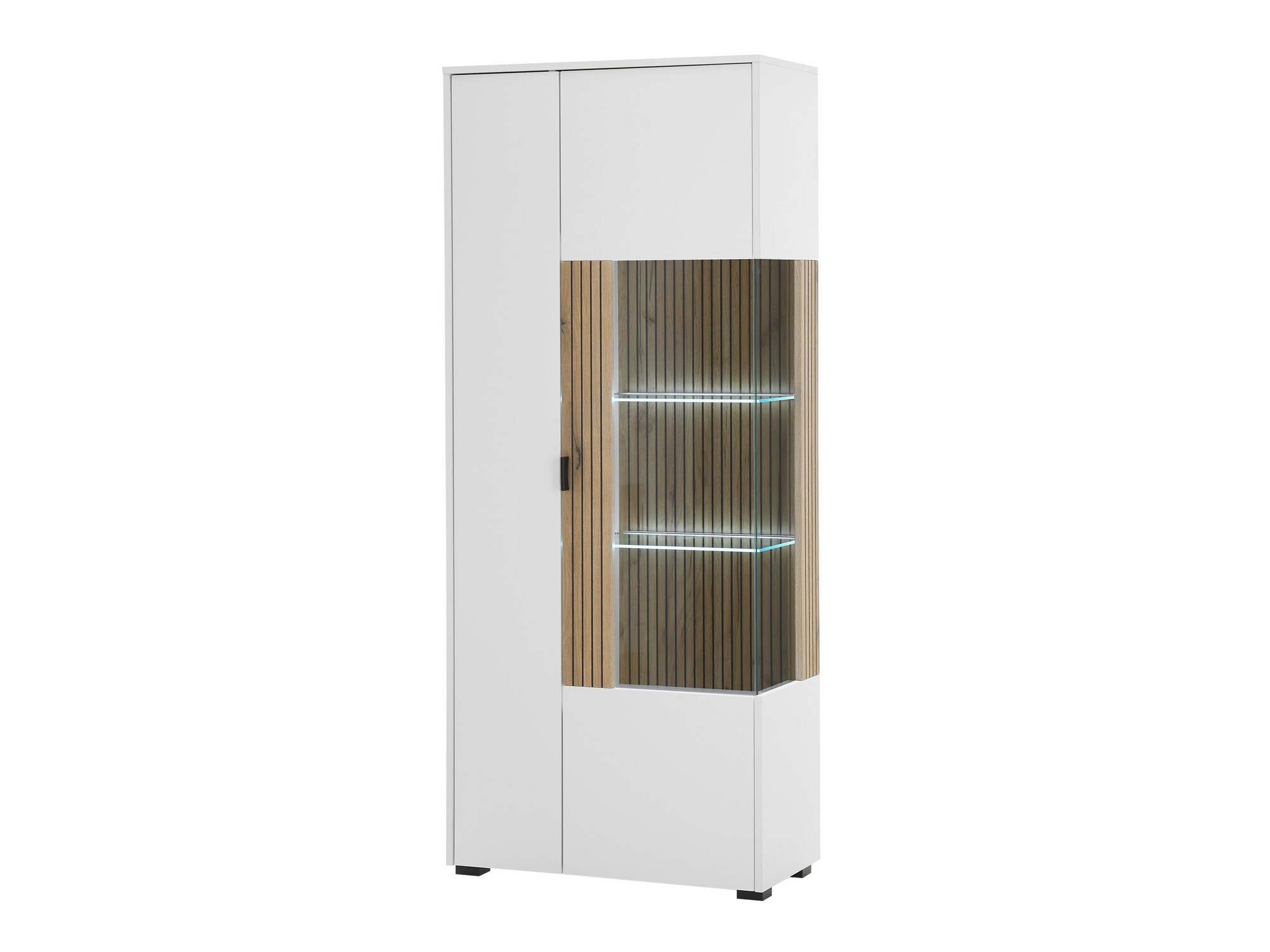 Polica Belmelu 103 (Belo + Hrast)