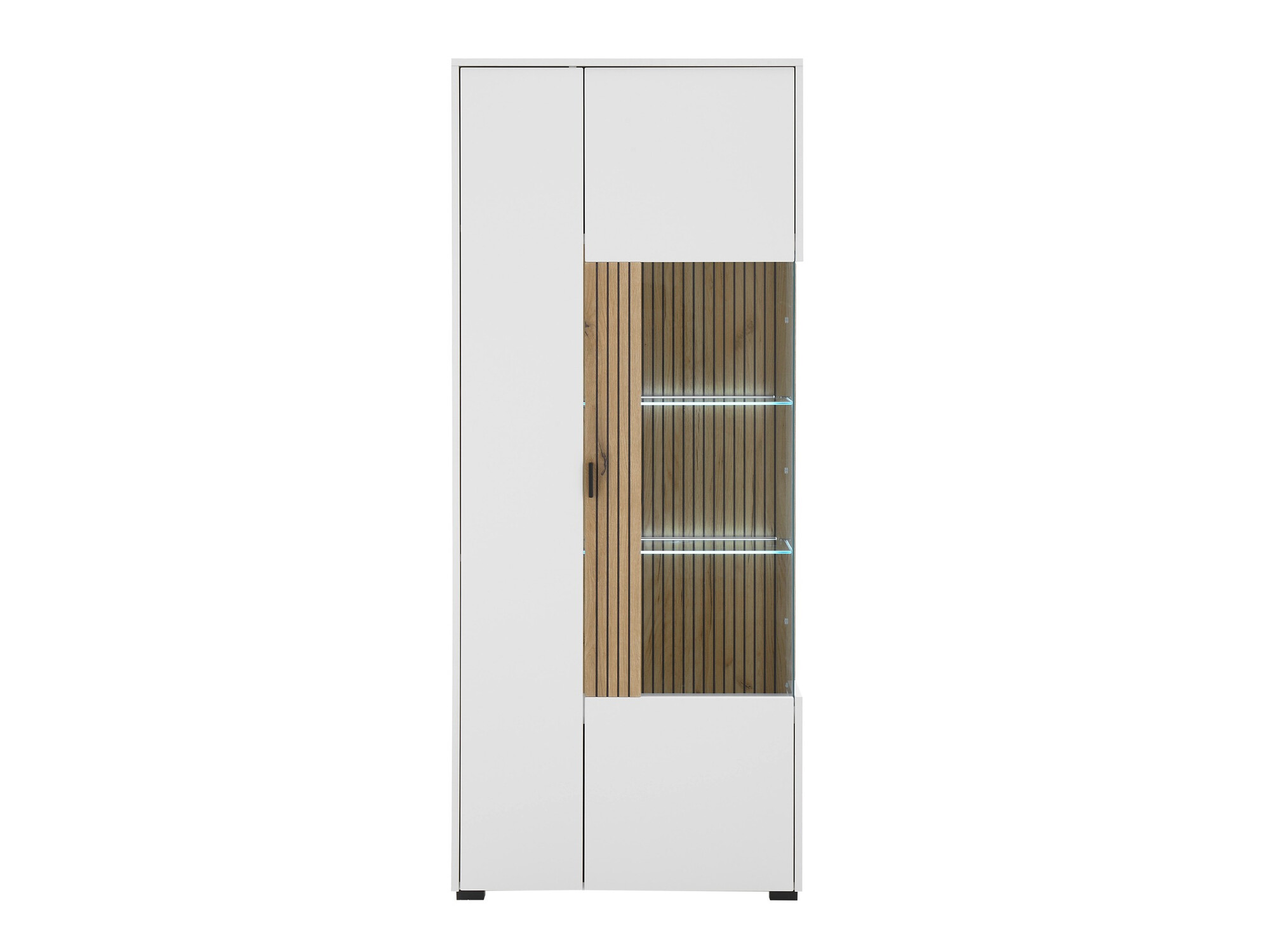 Polica Belmelu 103 (Belo + Hrast)