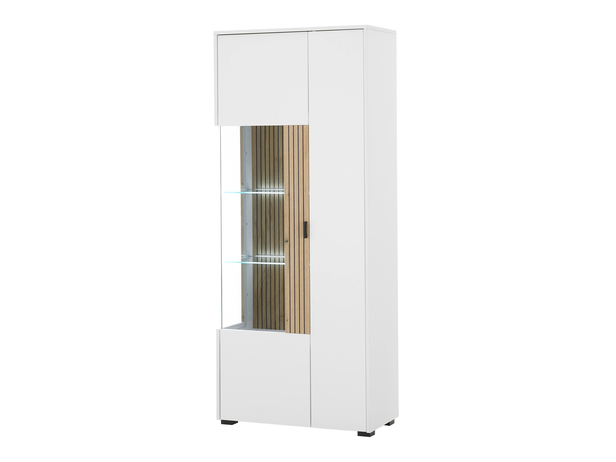 Polica Belmelu 103 (Belo + Hrast)