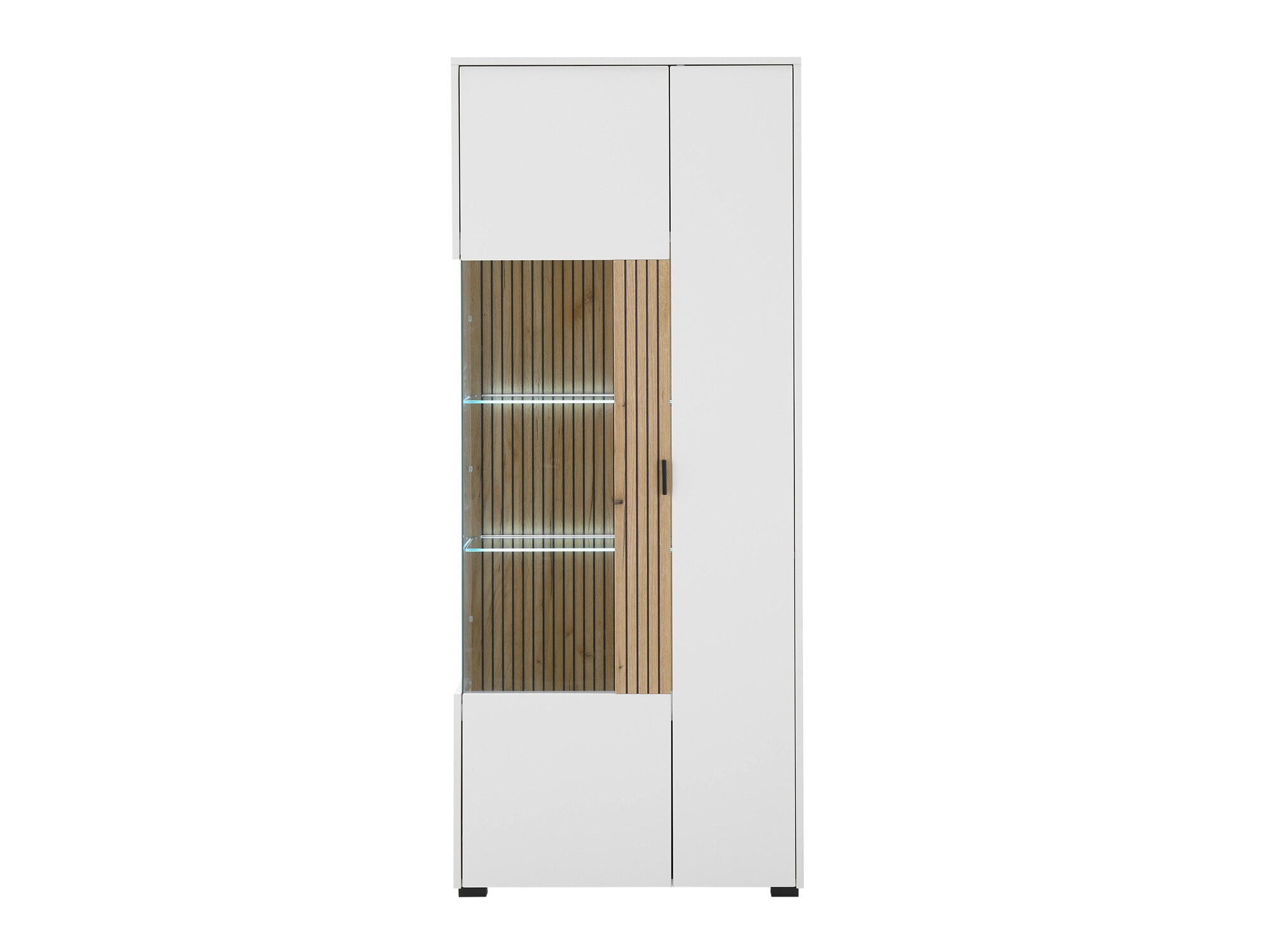 Polica Belmelu 103 (Belo + Hrast)