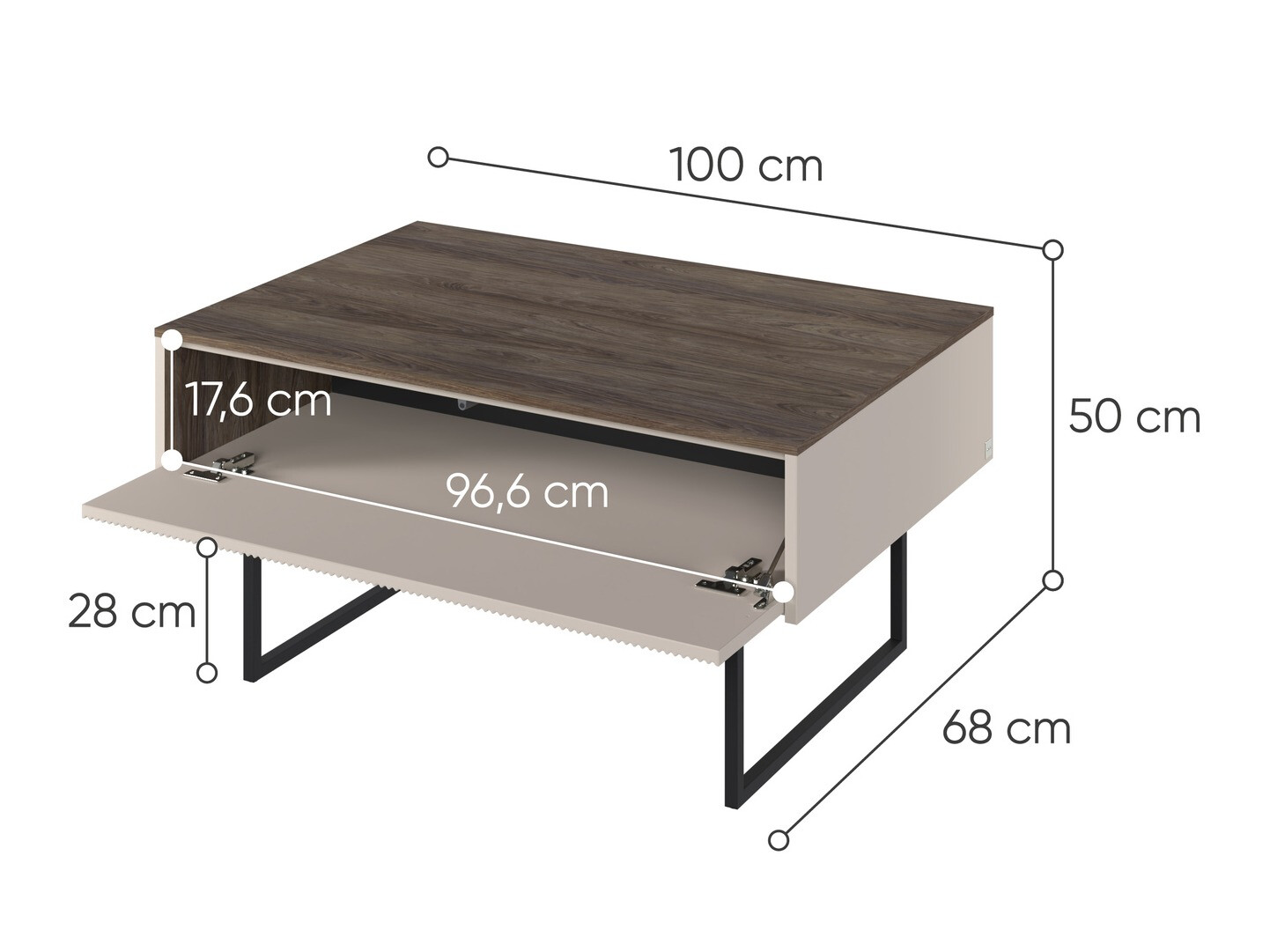 Stočić za kafu Elbtei 106