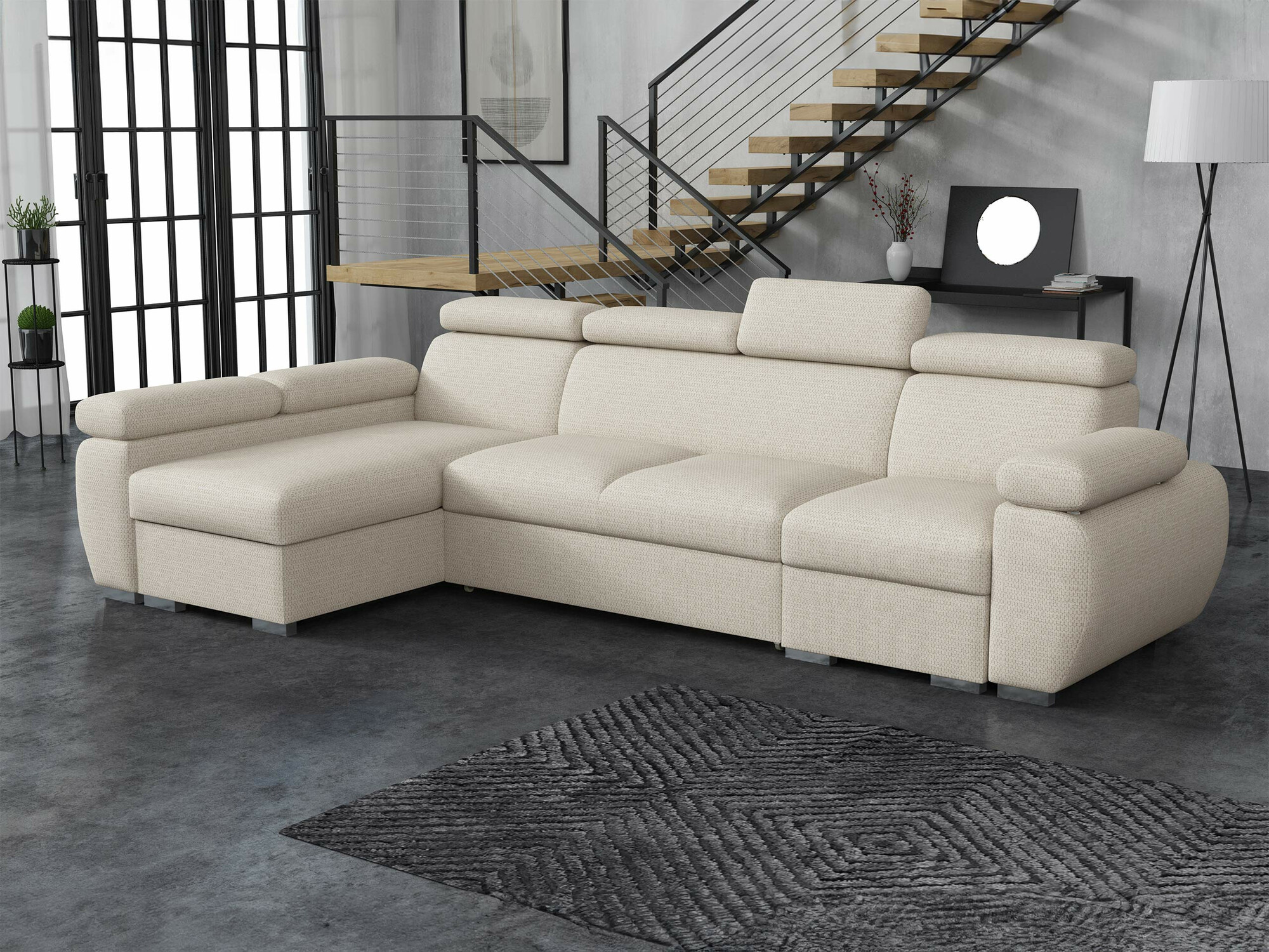 Ugaona sofa Columbus 227 (Aragon 03)
