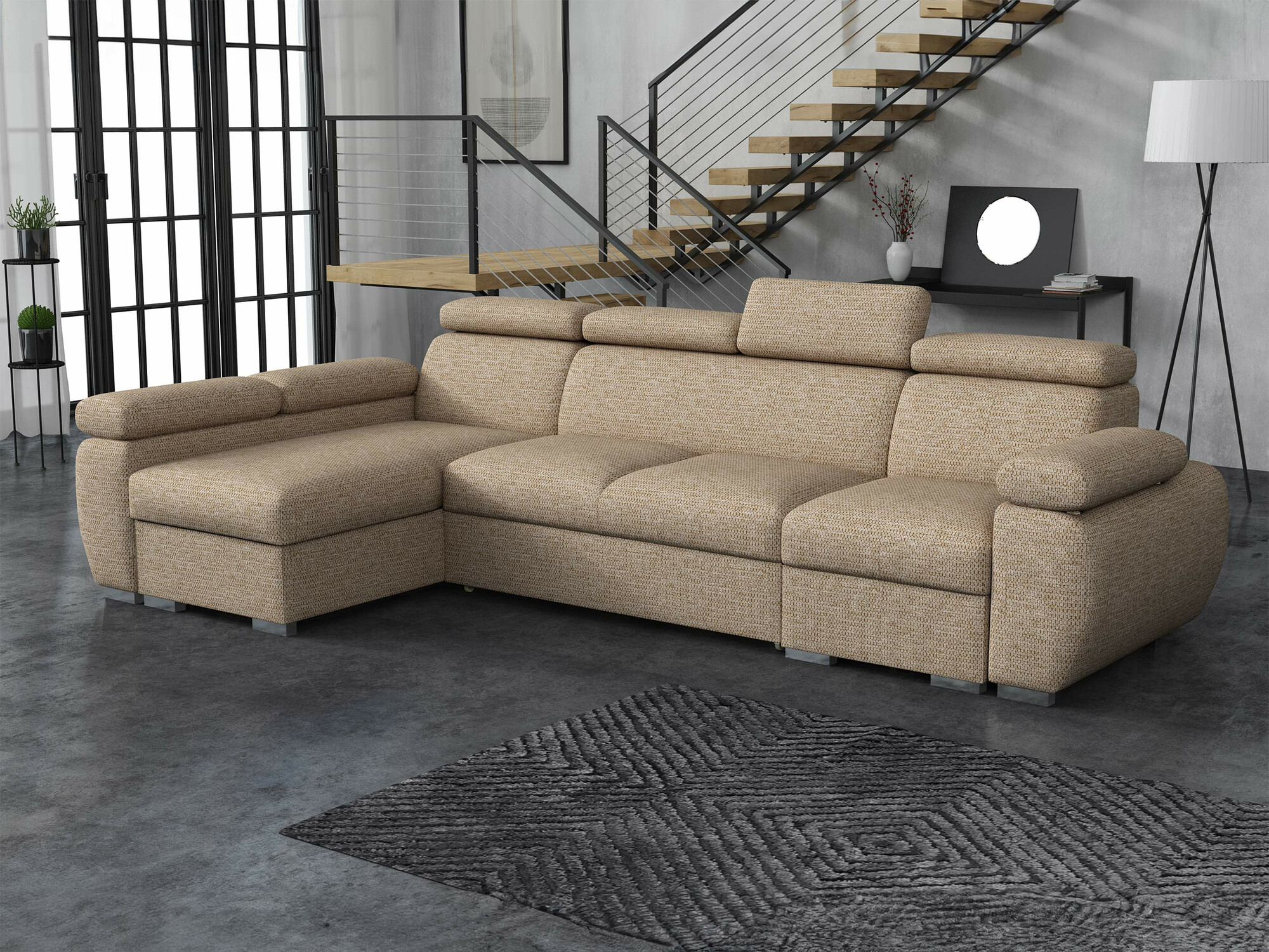Ugaona sofa Columbus 227 (Aragon 14)