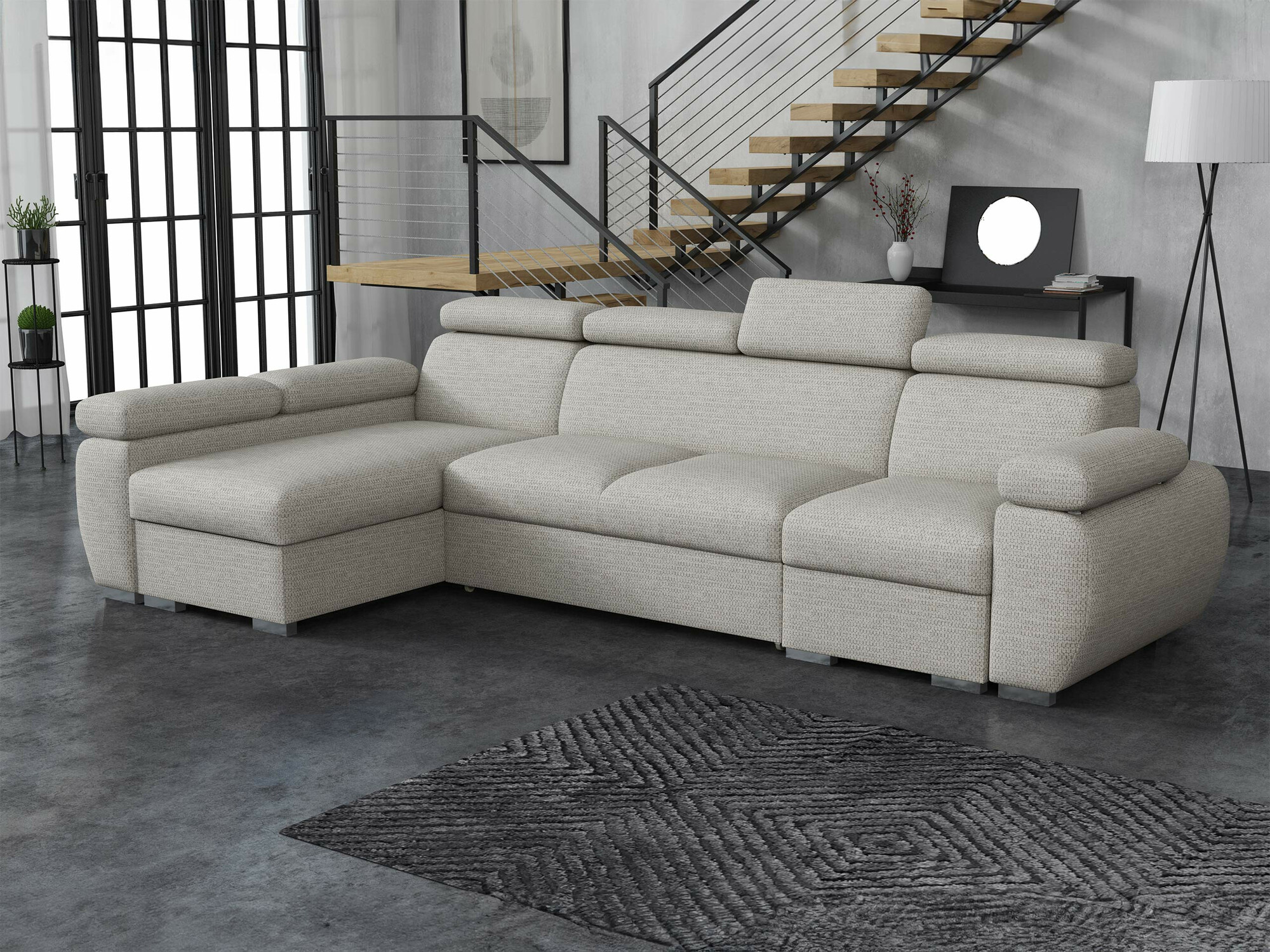 Ugaona sofa Columbus 227 (Aragon 80)