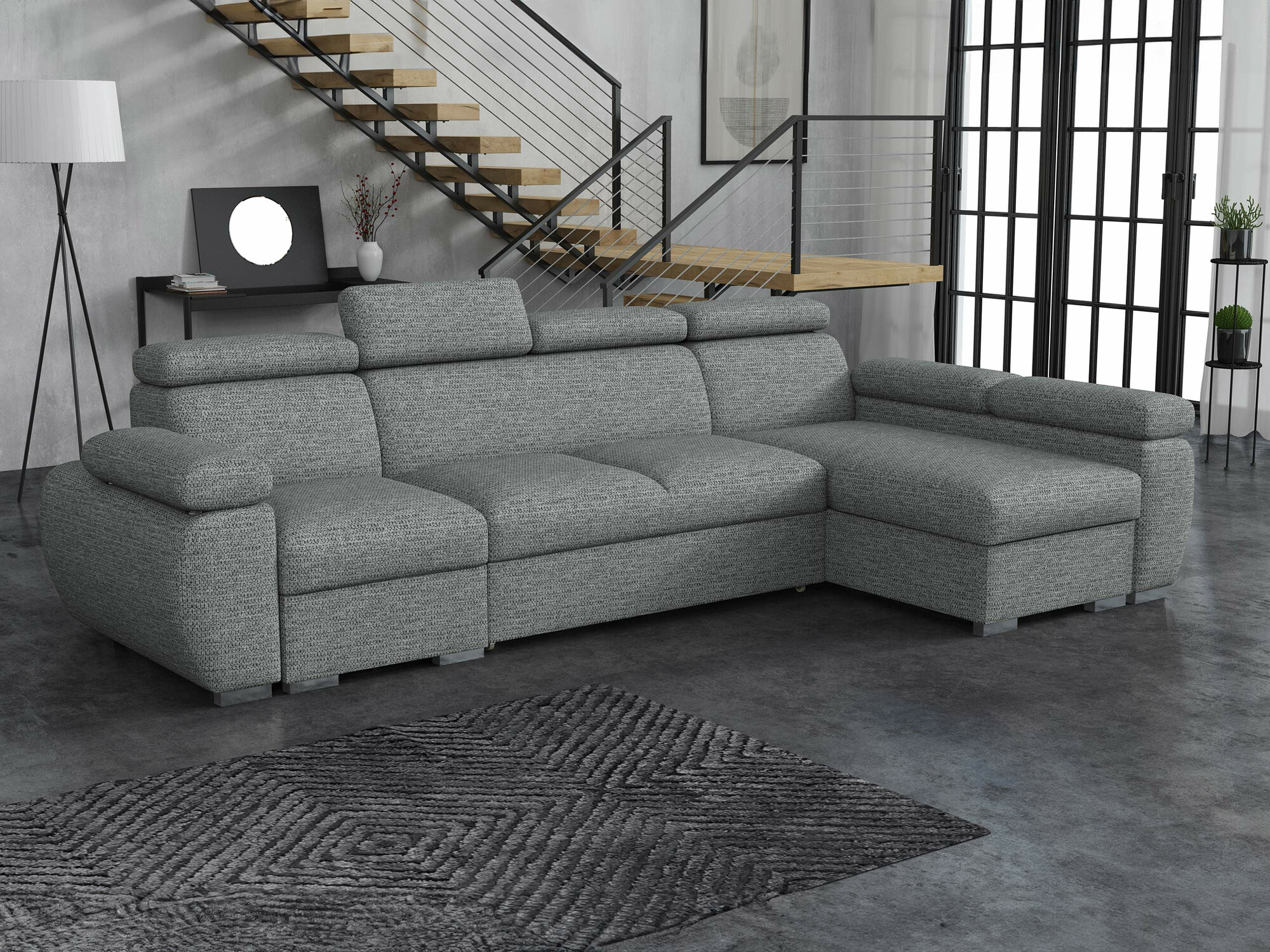 Ugaona sofa Columbus 227 (Aragon 93)