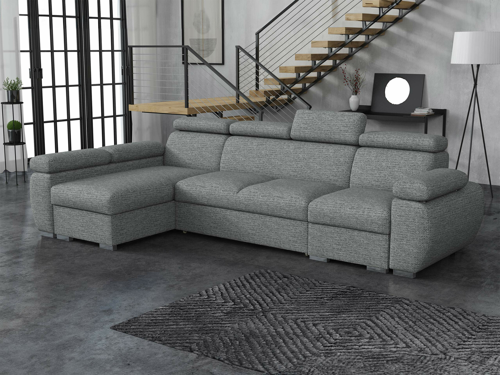 Ugaona sofa Columbus 227 (Aragon 93)