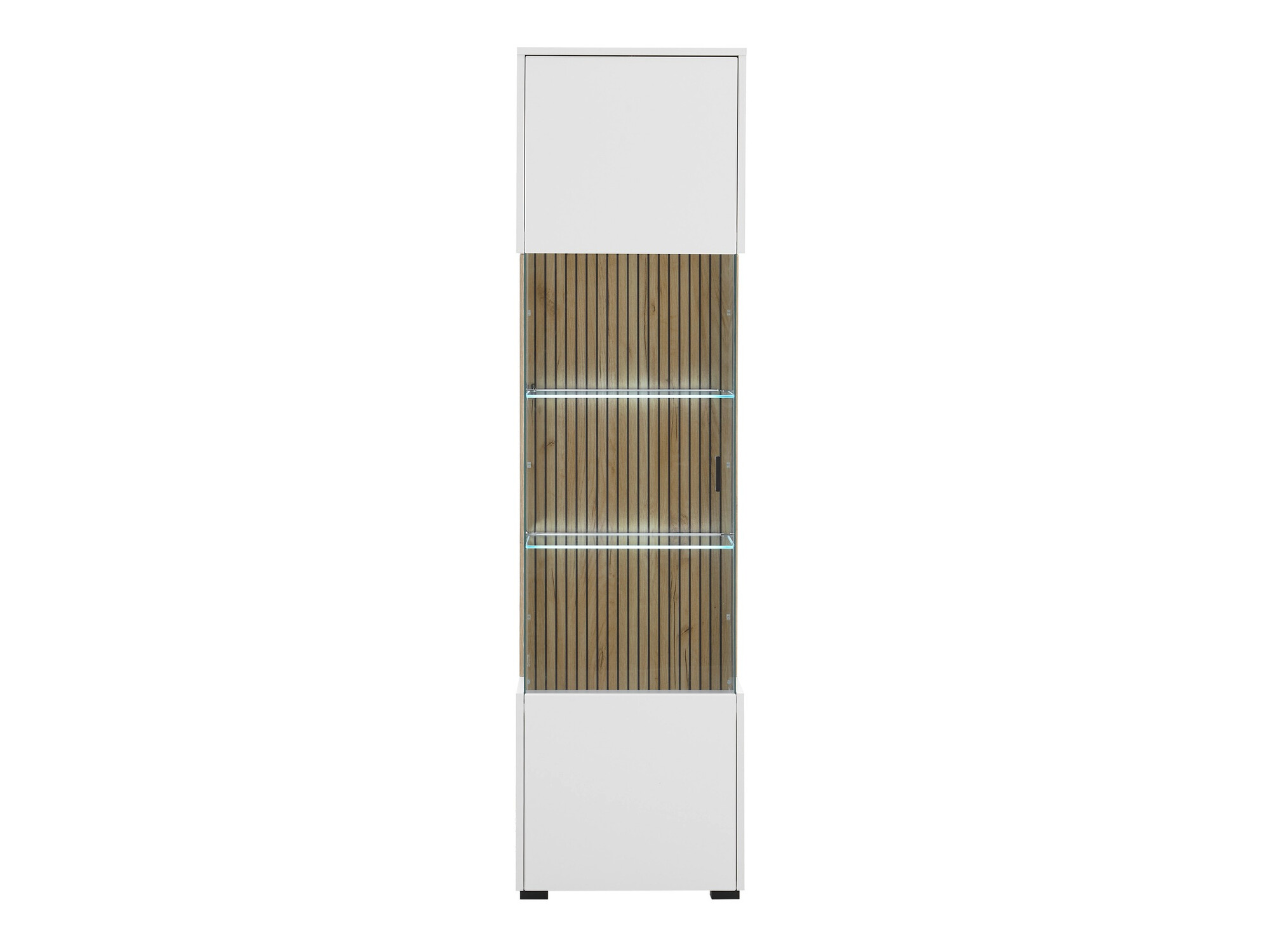 Polica Belmelu 104 (Belo + Hrast)