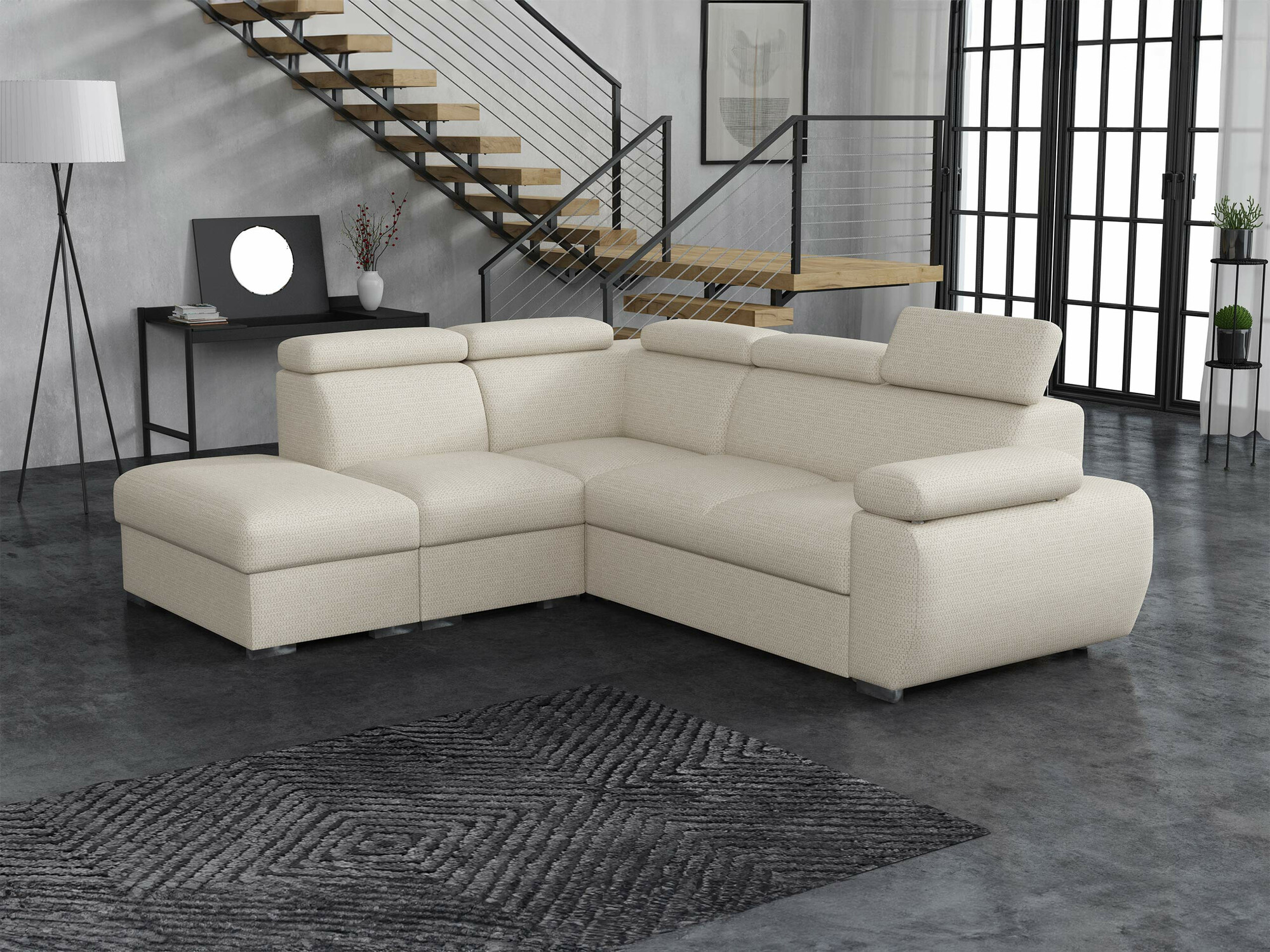 Ugaona sofa Columbus 228 (Aragon 03)