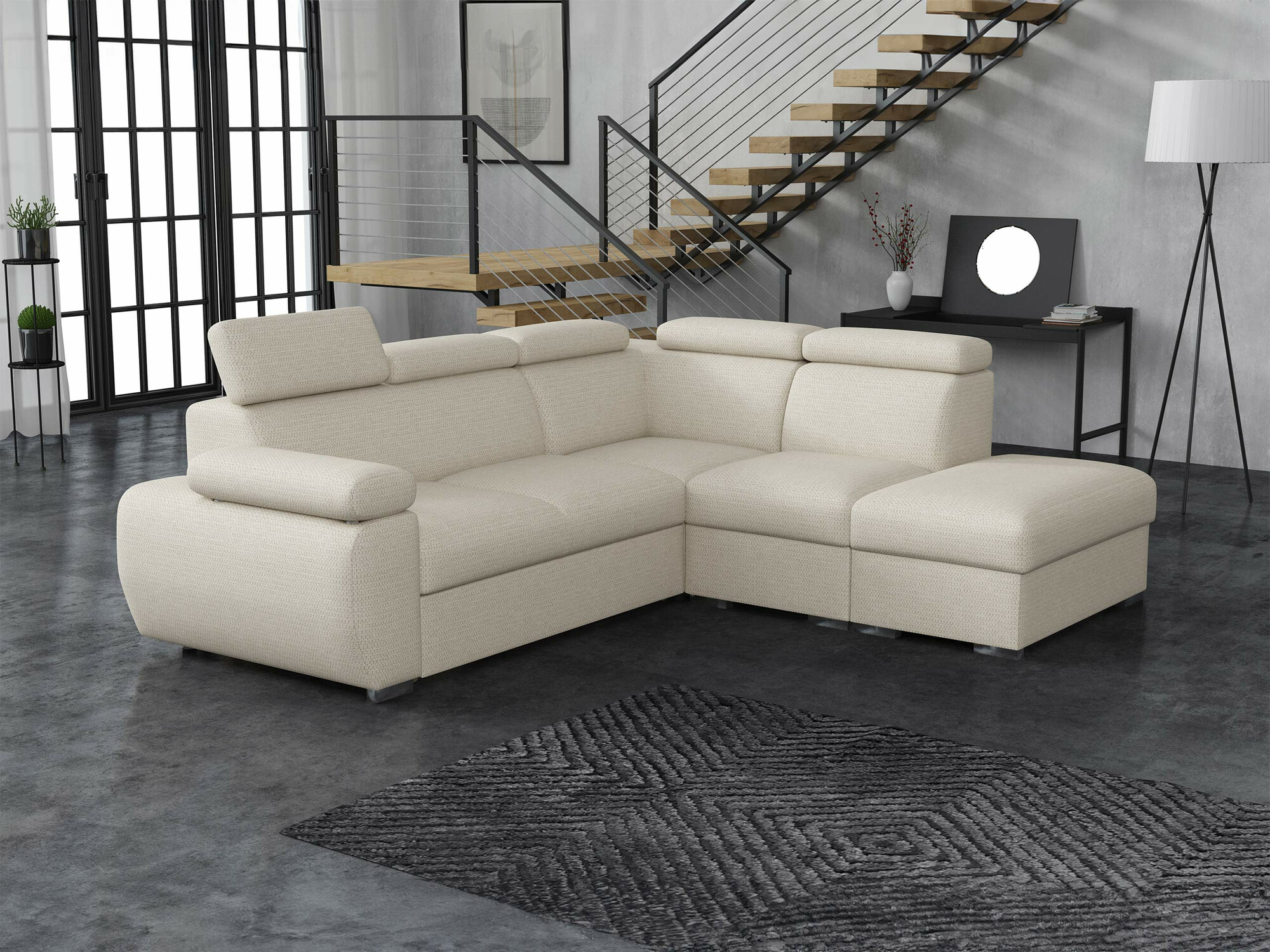 Ugaona sofa Columbus 228 (Aragon 03)
