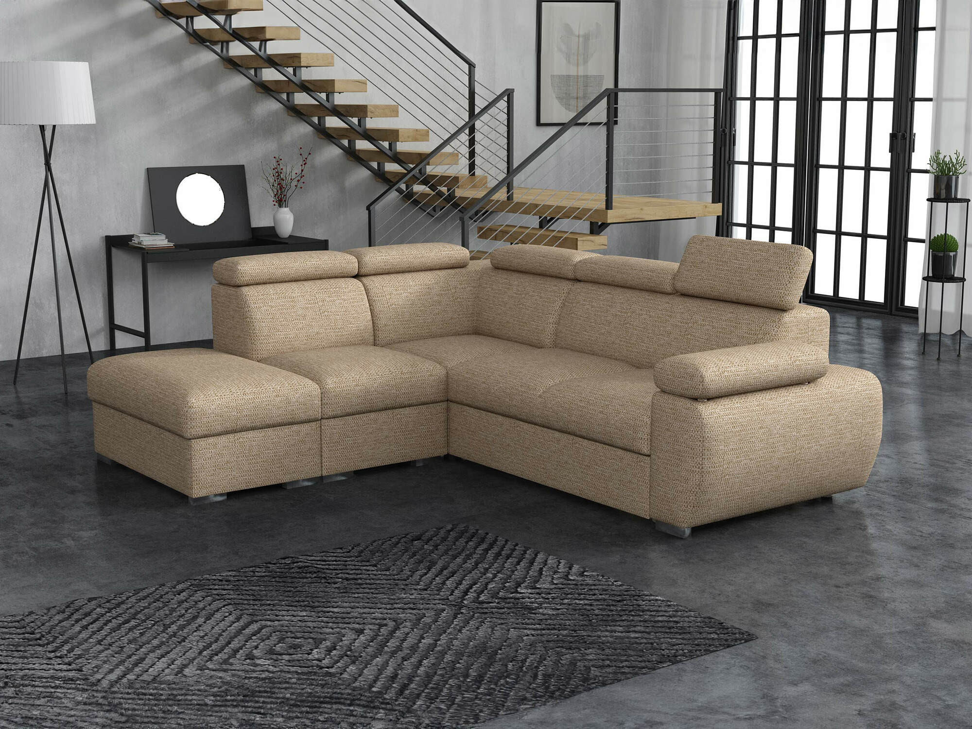 Ugaona sofa Columbus 228 (Aragon 14)