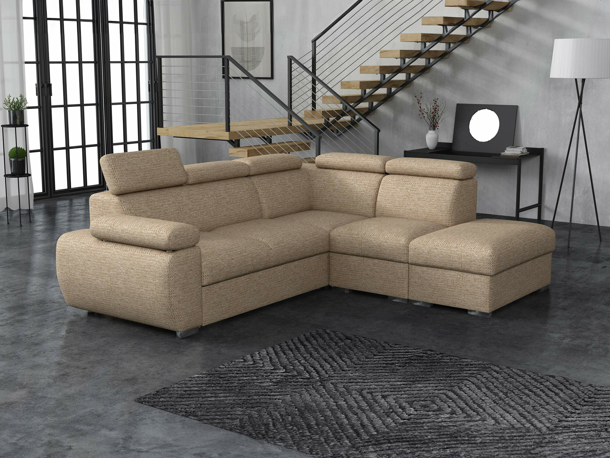 Ugaona sofa Columbus 228 (Aragon 14)