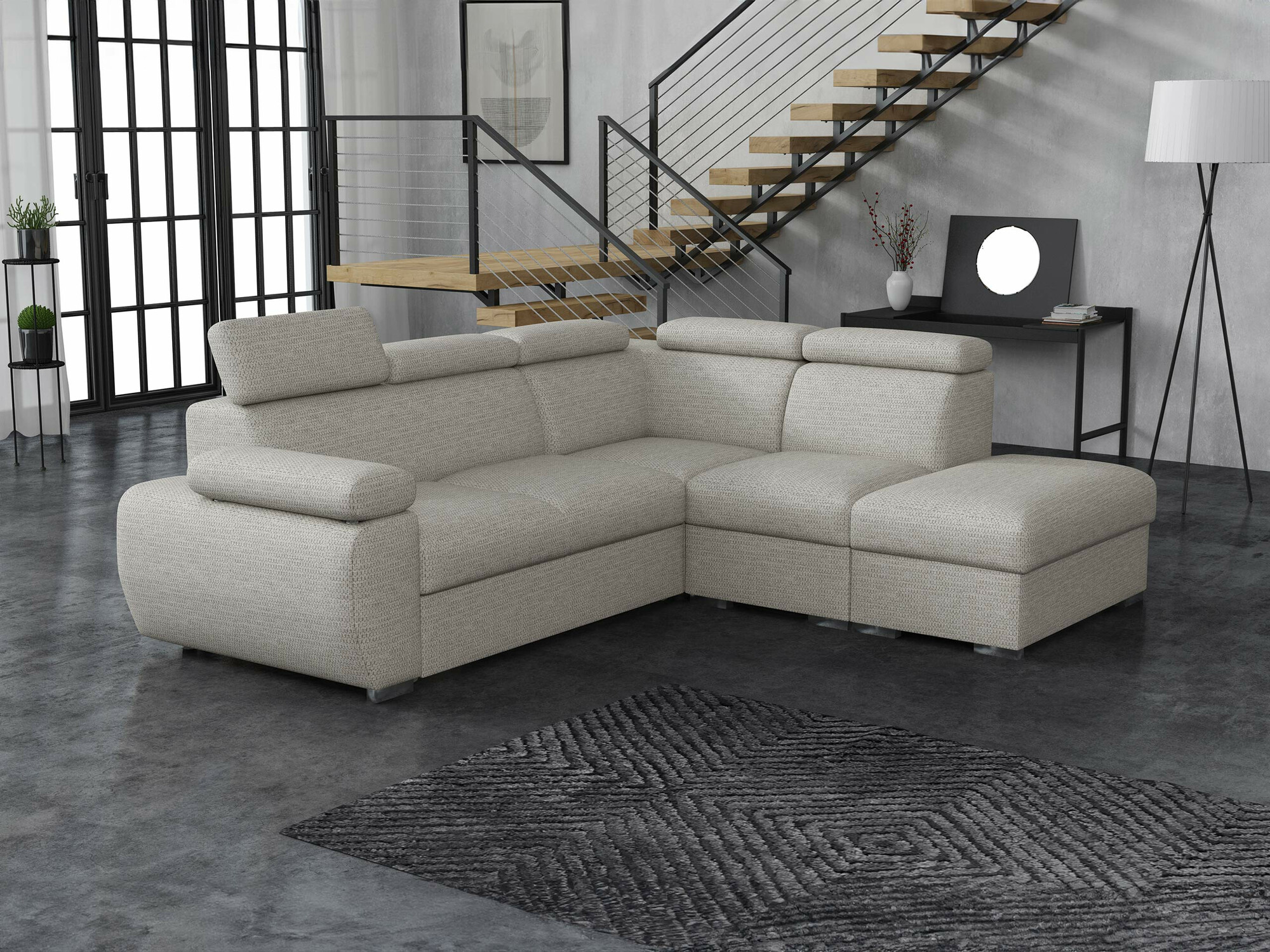 Ugaona sofa Columbus 228 (Aragon 80)