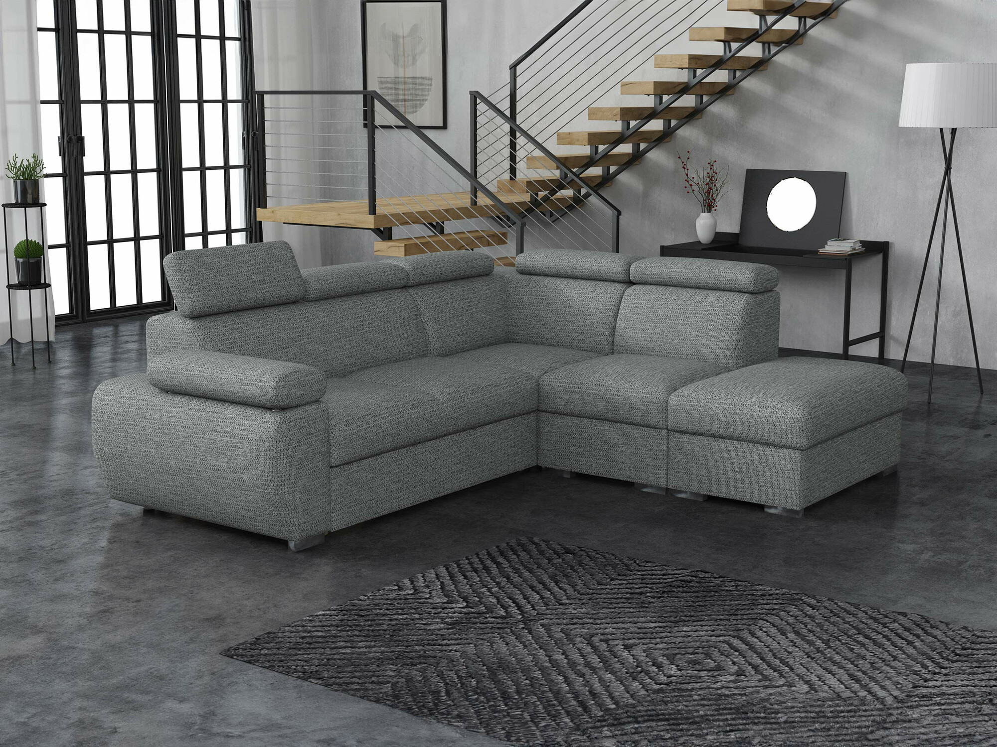 Ugaona sofa Columbus 228 (Aragon 93)