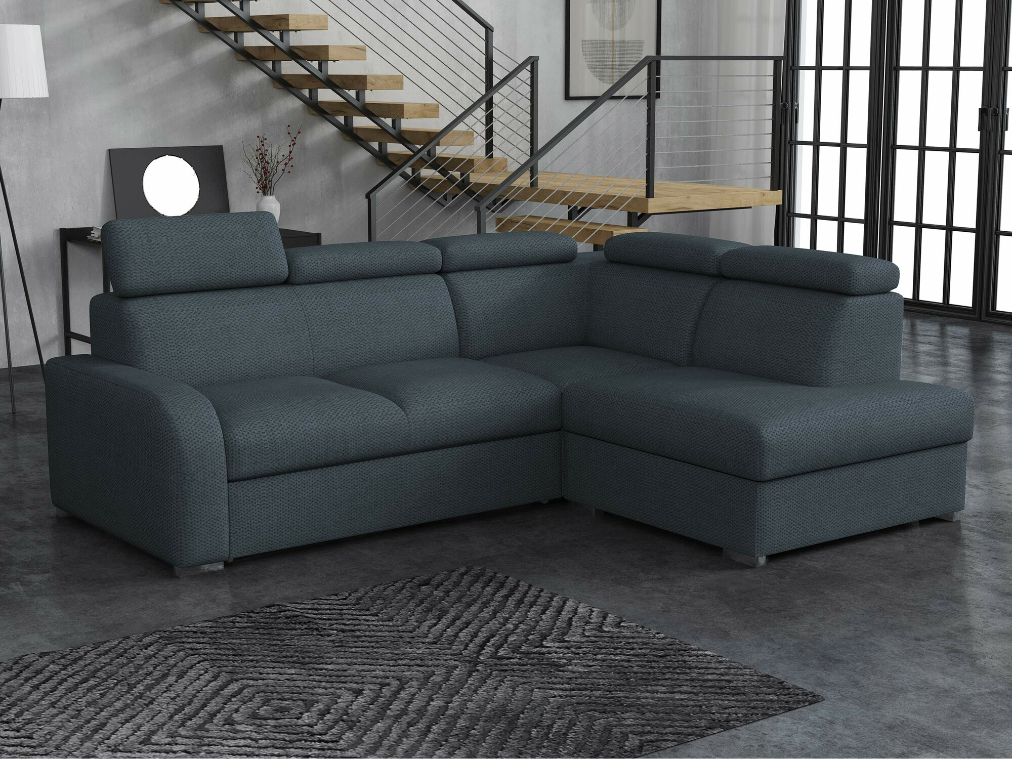Ugaona sofa Etrcala 108 (Crown 15)