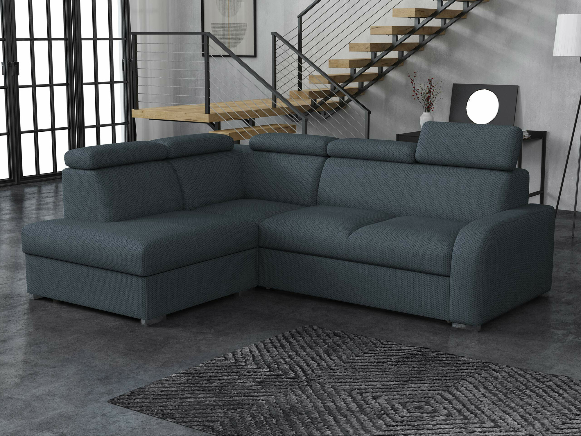 Ugaona sofa Etrcala 108 (Crown 15)