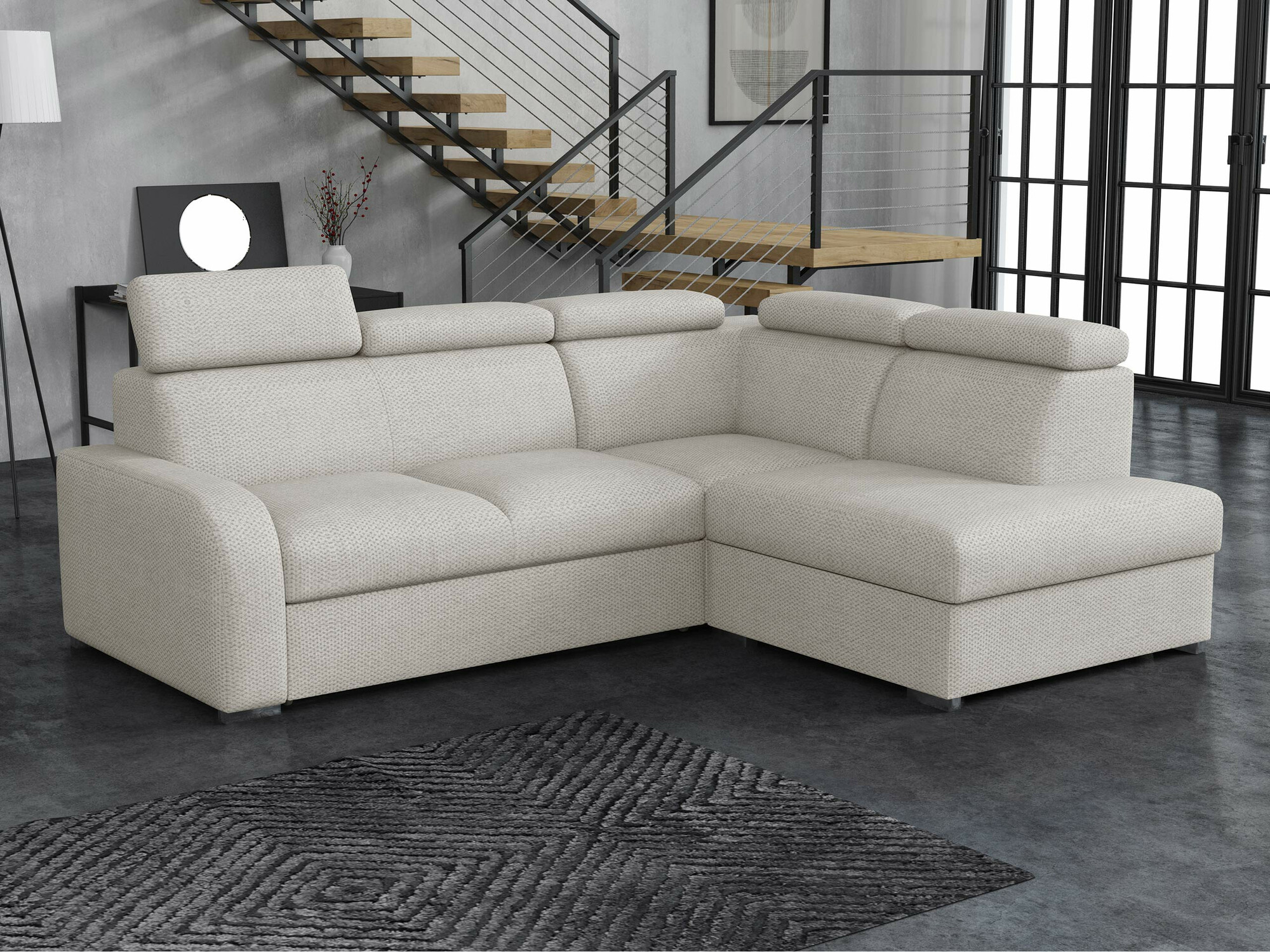 Ugaona sofa Etrcala 108 (Crown 16)