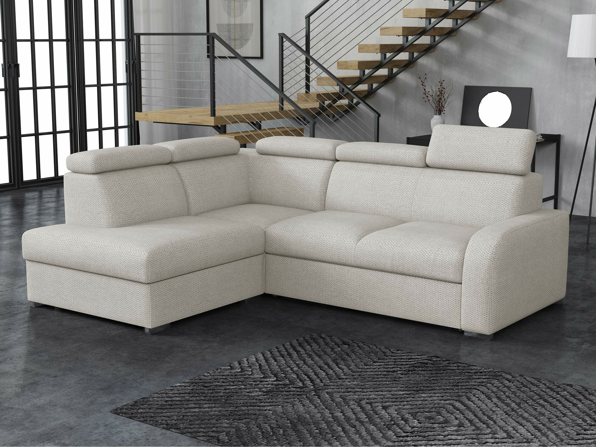 Ugaona sofa Etrcala 108 (Crown 16)