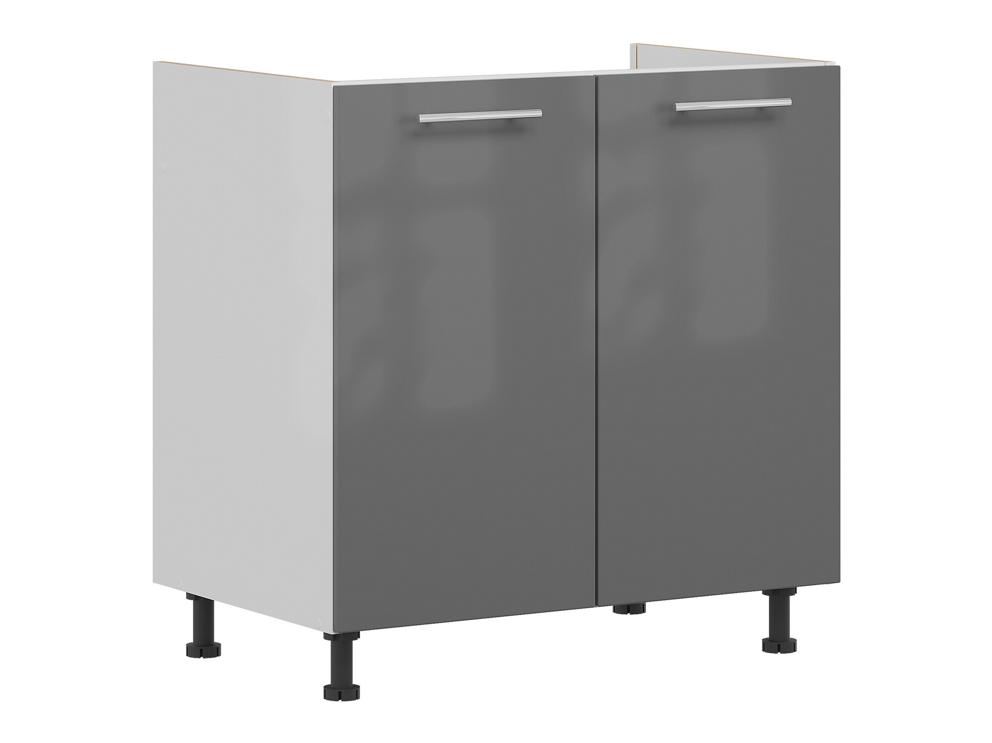 Modularni ormarić za sudoperu sa vratima Tiffa Grey 125