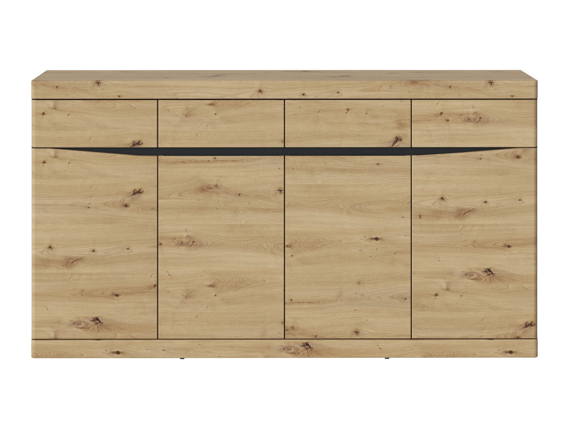 Komoda Venlori 124 (Antricit (ugalj) + Zanatski hrast)