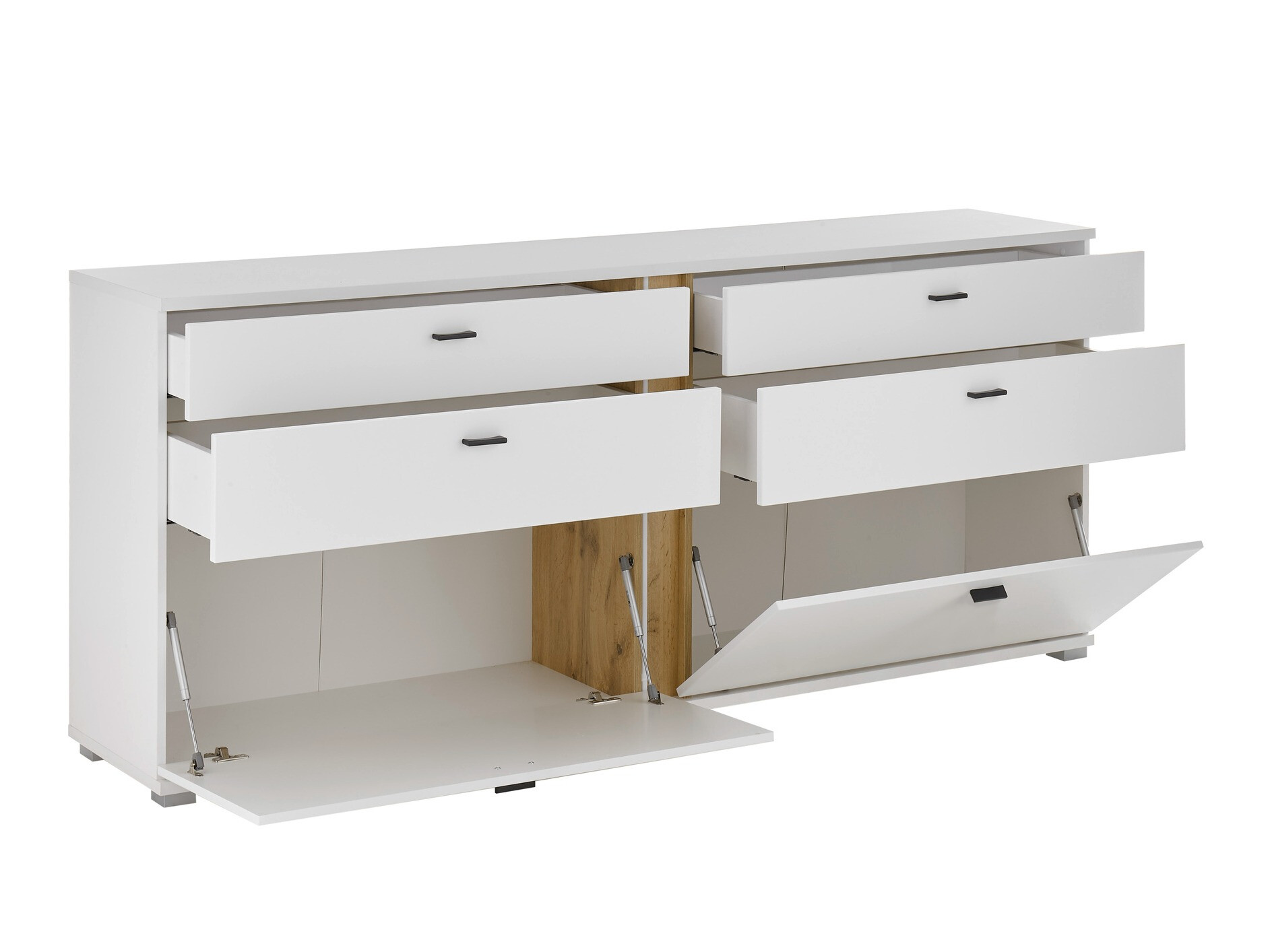 Komoda Avimavi 107 (Belo + Hrast Votan)