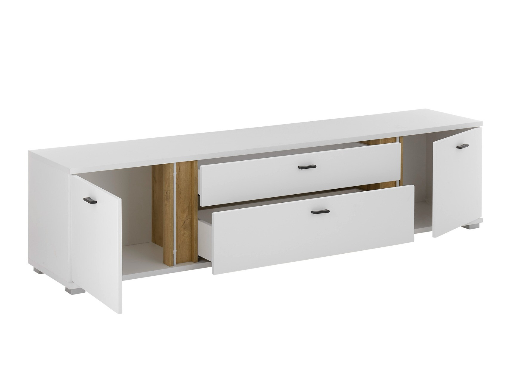 TV komoda Avimavi 105 (Belo + Hrast Votan)