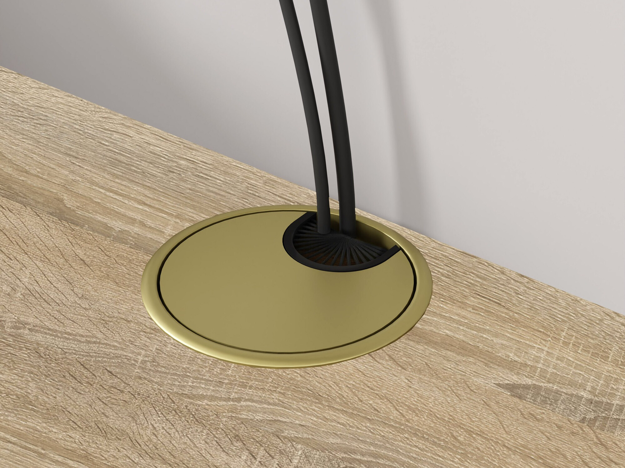 TV komoda Buffalo 176 (Sonoma hrast + Mat belo)