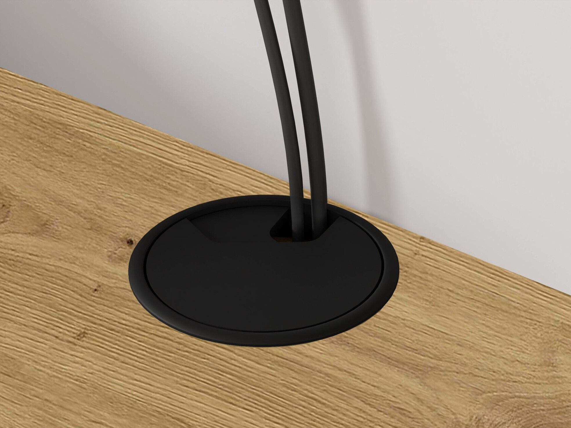 TV sto Buffalo 176 (Zanatski hrast + Mat crna)