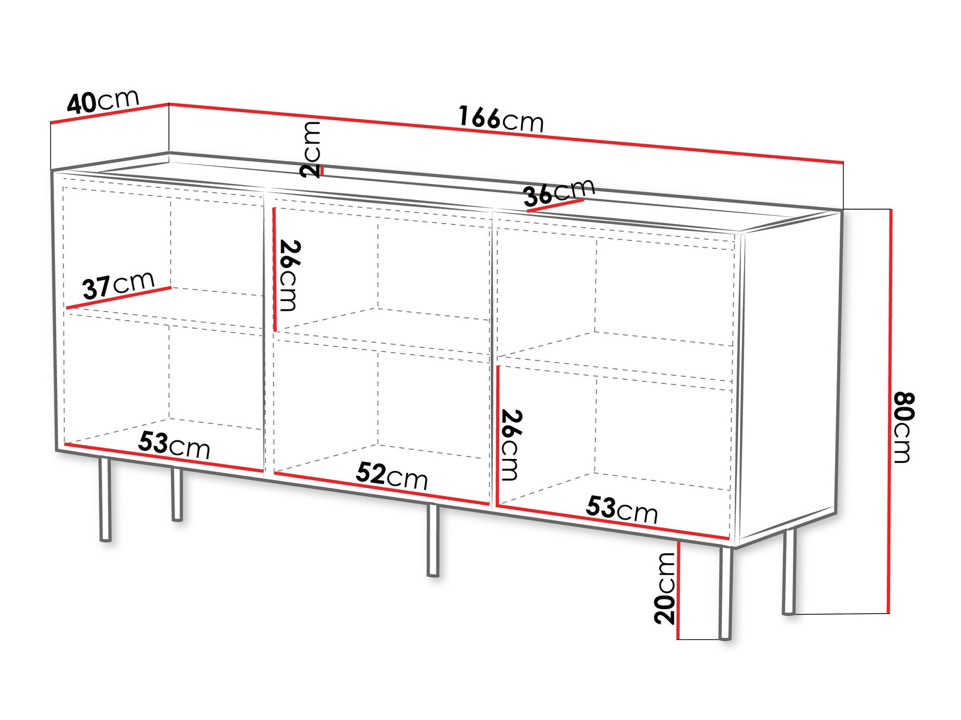 Ormarić Mortali 100 (Kašmir)