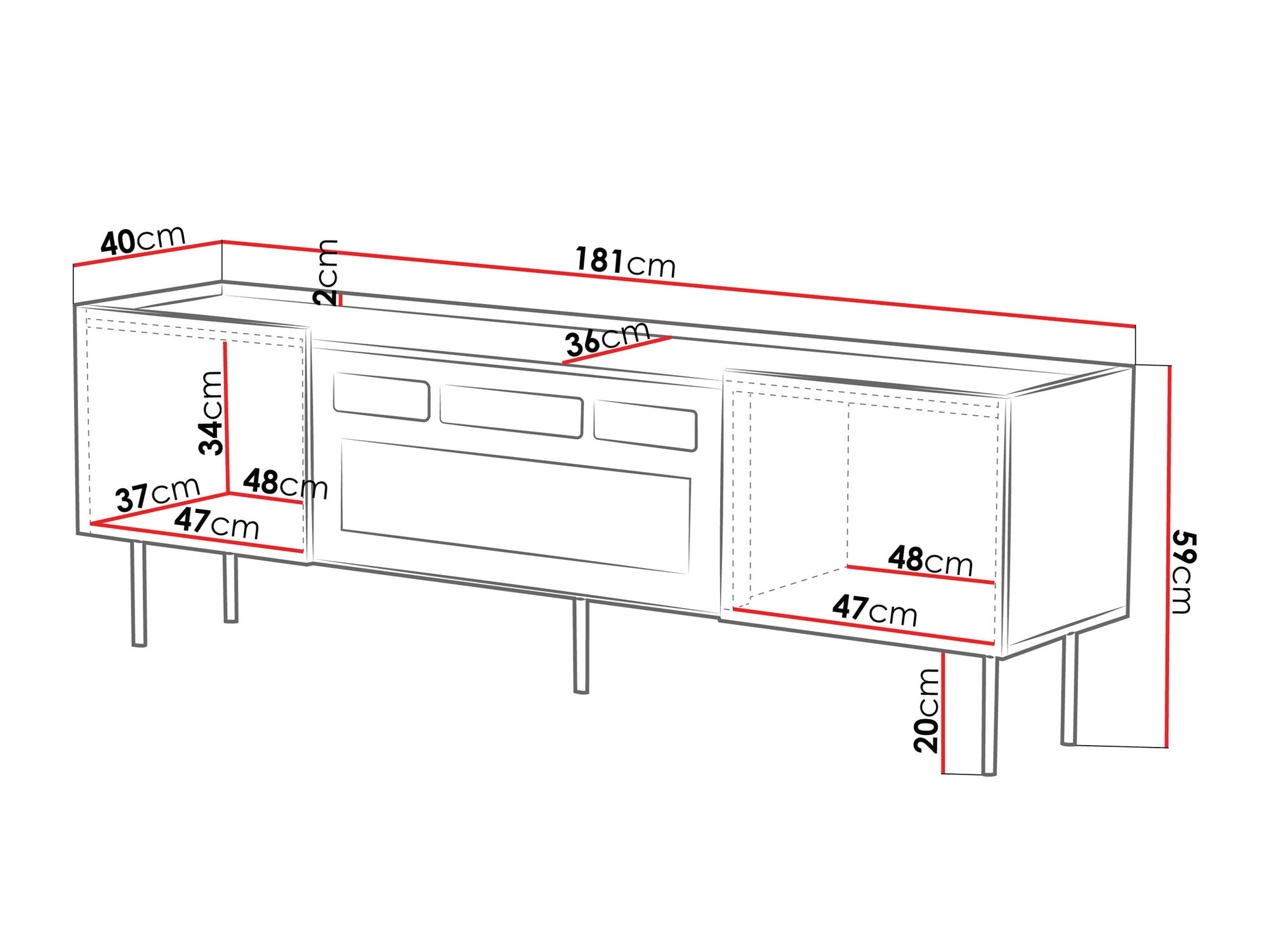 TV sto Mortali 106 (Crno)