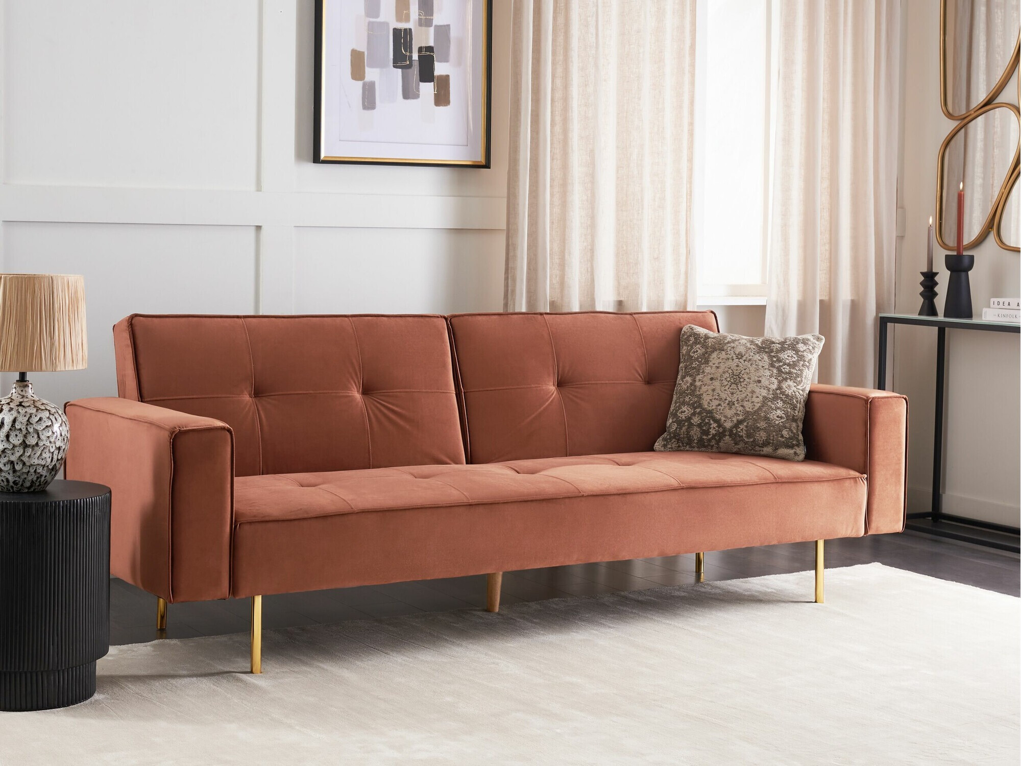 Sofa na razvlačenje Berwyn 749 (Smeđa)